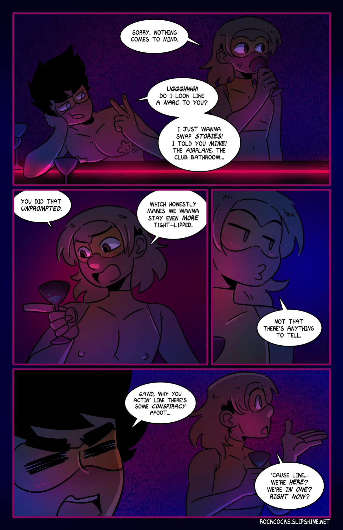 [Brad & Leslie Brown] The Rock Cocks - Track 21: The First Sin [English] [Ongoing]