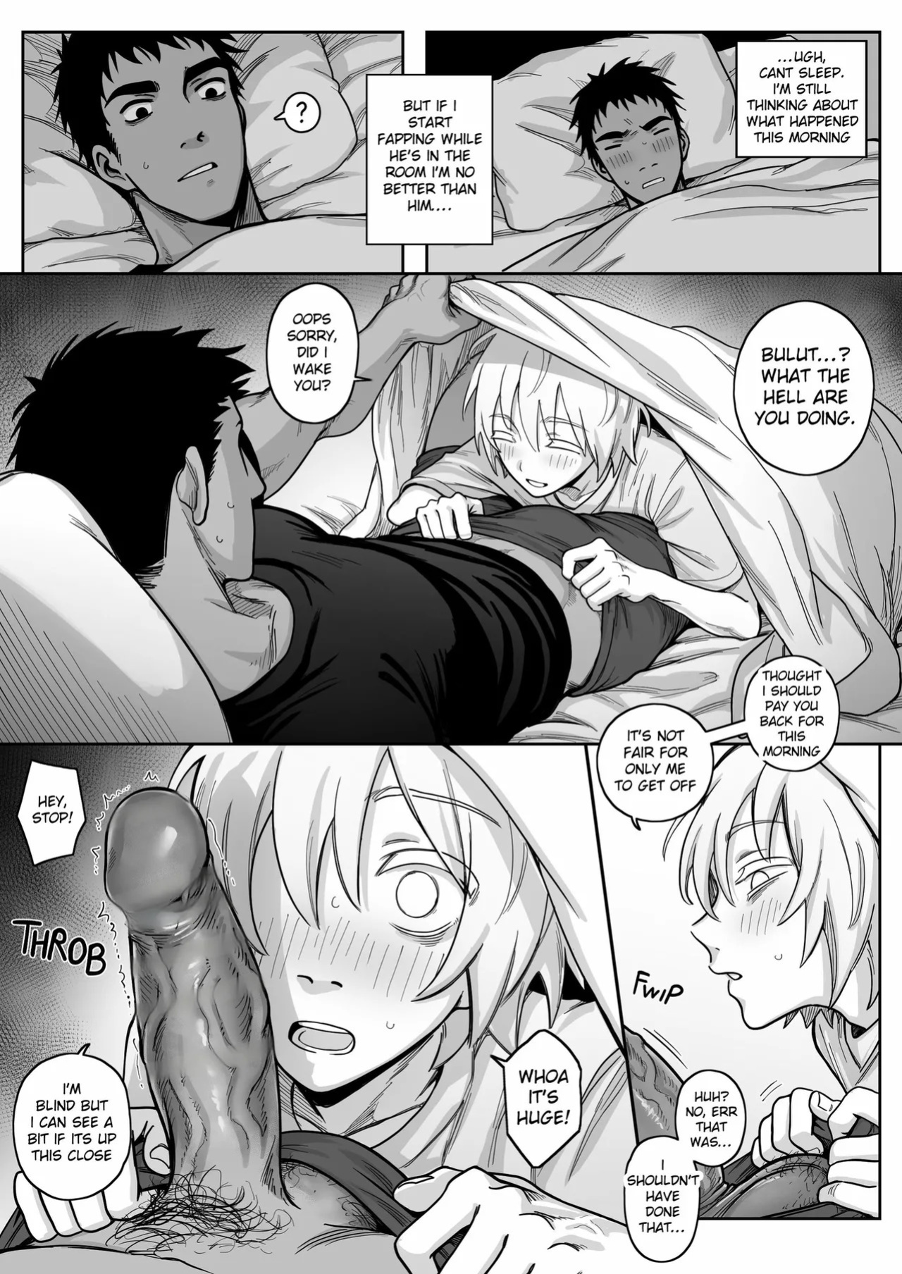 [Schweinchen31] Dosukebena Roommate o Wakara Seru Hanashi | Teaching My Perverted Roommate a Lesson [English] [Decensored]