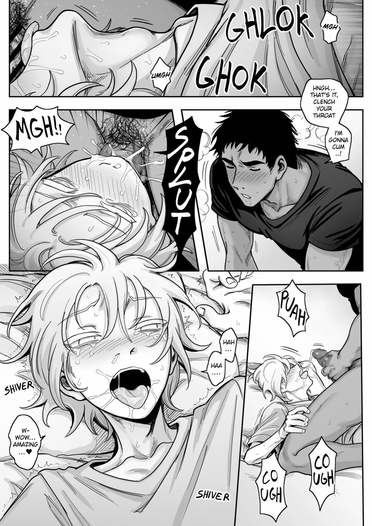 [Schweinchen31] Dosukebena Roommate o Wakara Seru Hanashi | Teaching My Perverted Roommate a Lesson [English] [Decensored]
