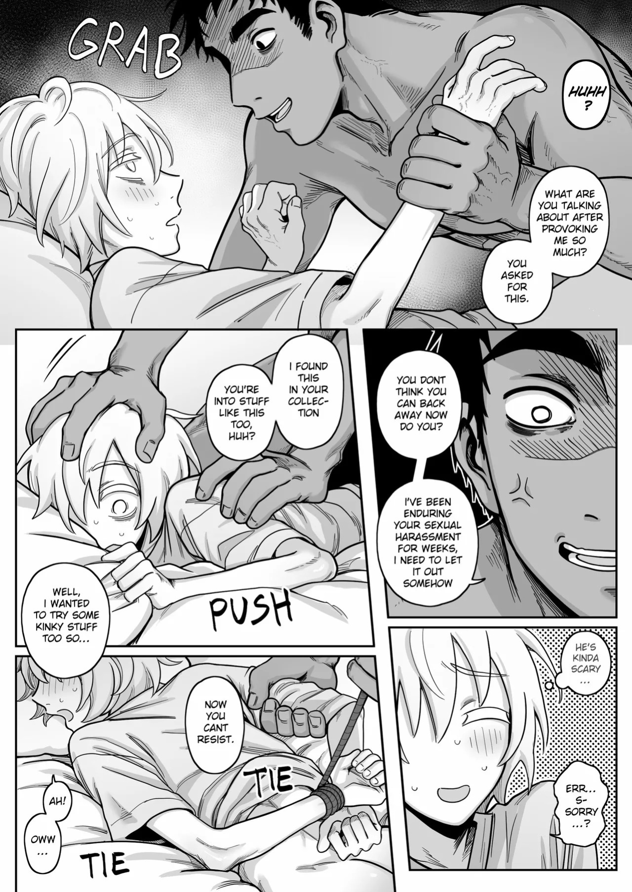 [Schweinchen31] Dosukebena Roommate o Wakara Seru Hanashi | Teaching My Perverted Roommate a Lesson [English] [Decensored]