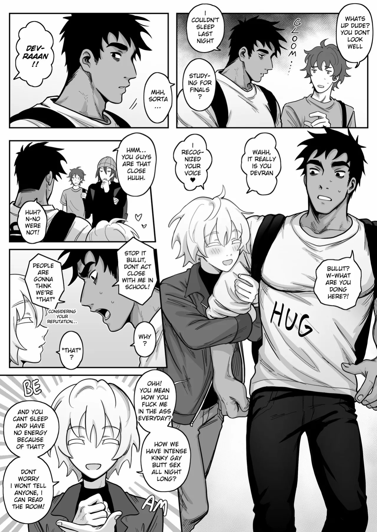 [Schweinchen31] Dosukebena Roommate o Wakara Seru Hanashi | Teaching My Perverted Roommate a Lesson [English] [Decensored]