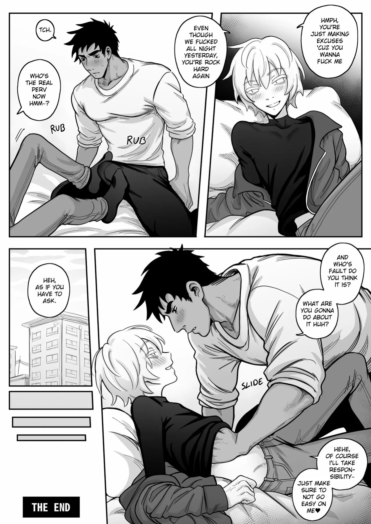 [Schweinchen31] Dosukebena Roommate o Wakara Seru Hanashi | Teaching My Perverted Roommate a Lesson [English] [Decensored]