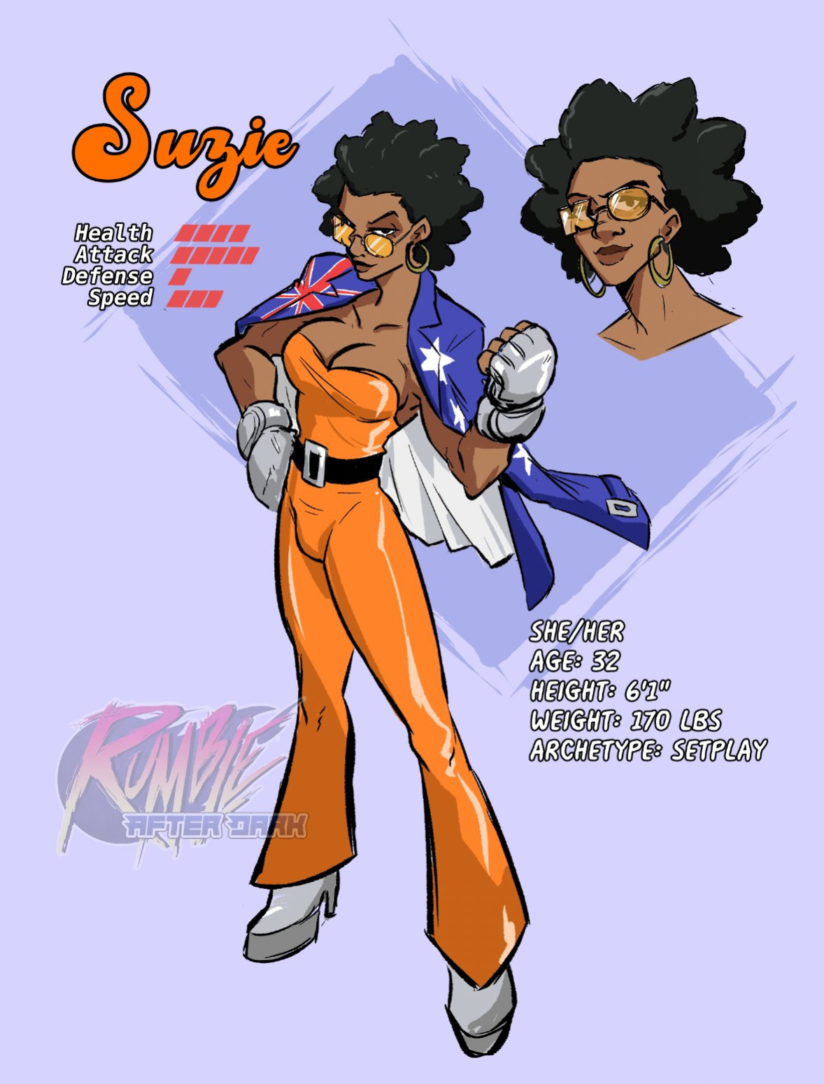 [Spicymancer / various] Rumble After Dark (fighting game OCs)
