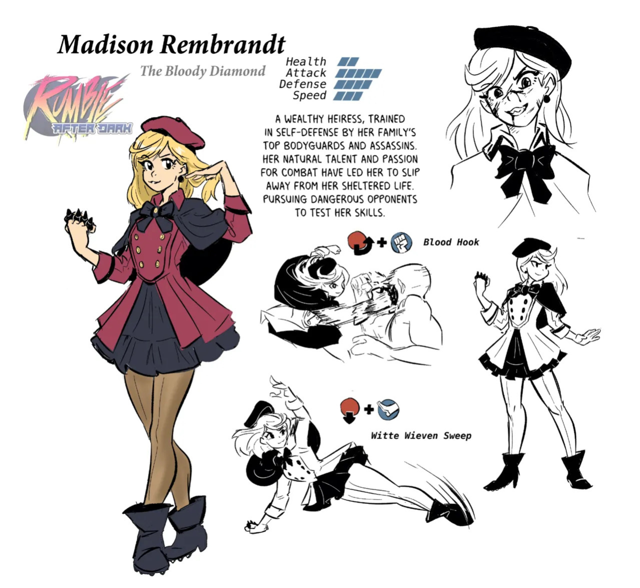 [Spicymancer / various] Rumble After Dark (fighting game OCs)