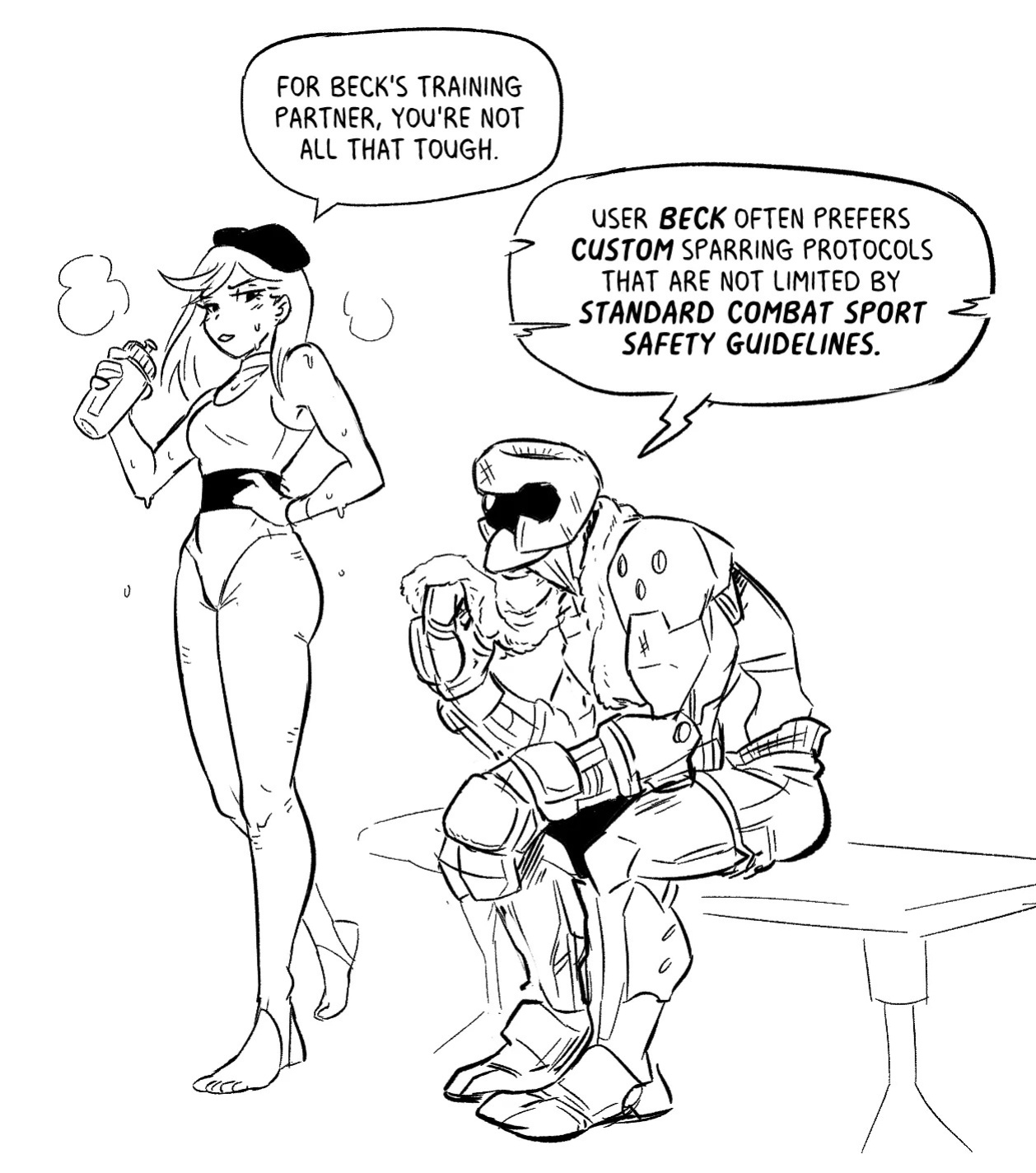 [Spicymancer / various] Rumble After Dark (fighting game OCs)