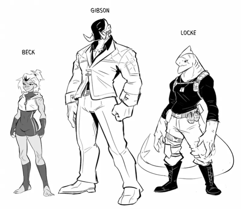 [Spicymancer / various] Rumble After Dark (fighting game OCs)