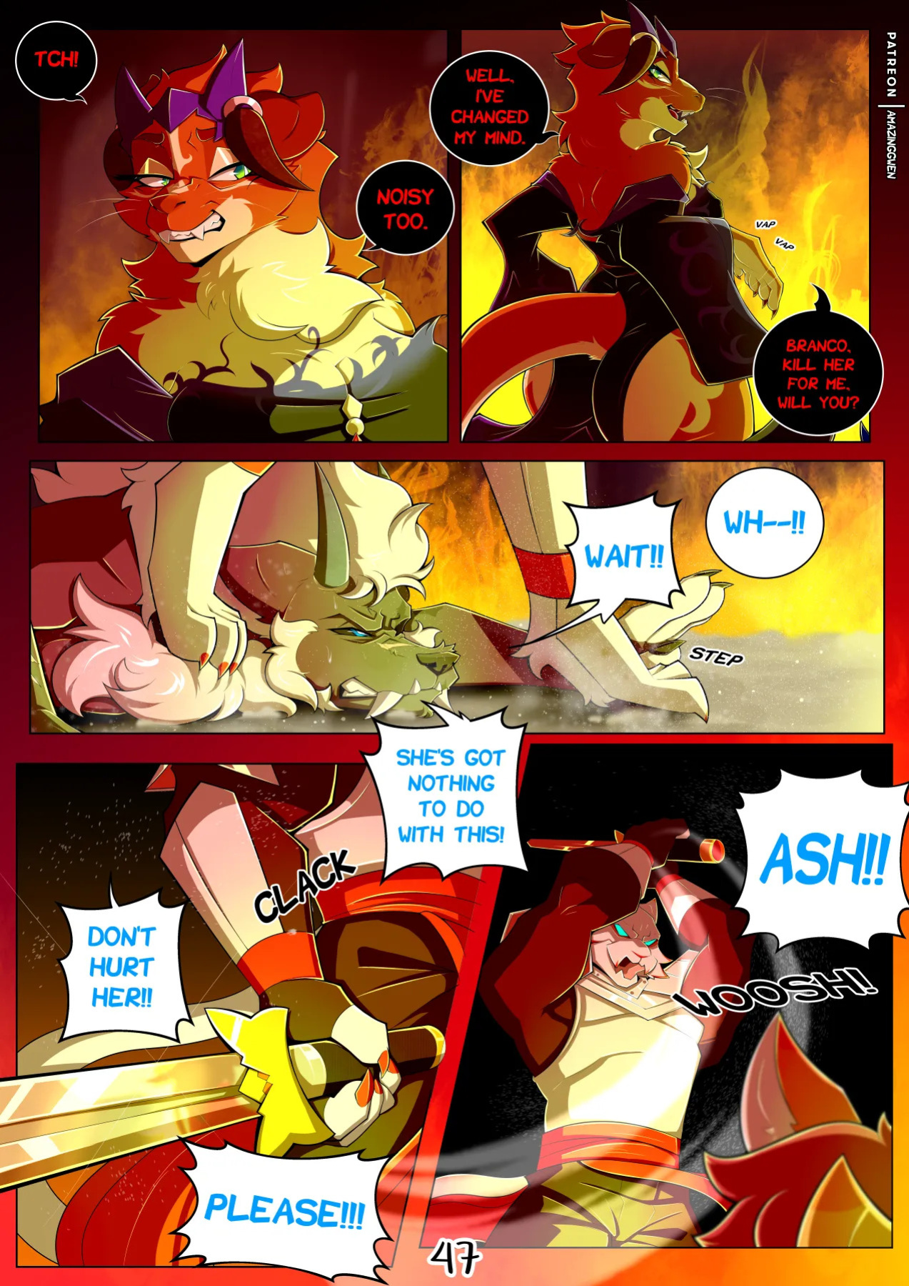 [Amazinggwen] Red Blossom & Winter Snow [English] [Ongoing]