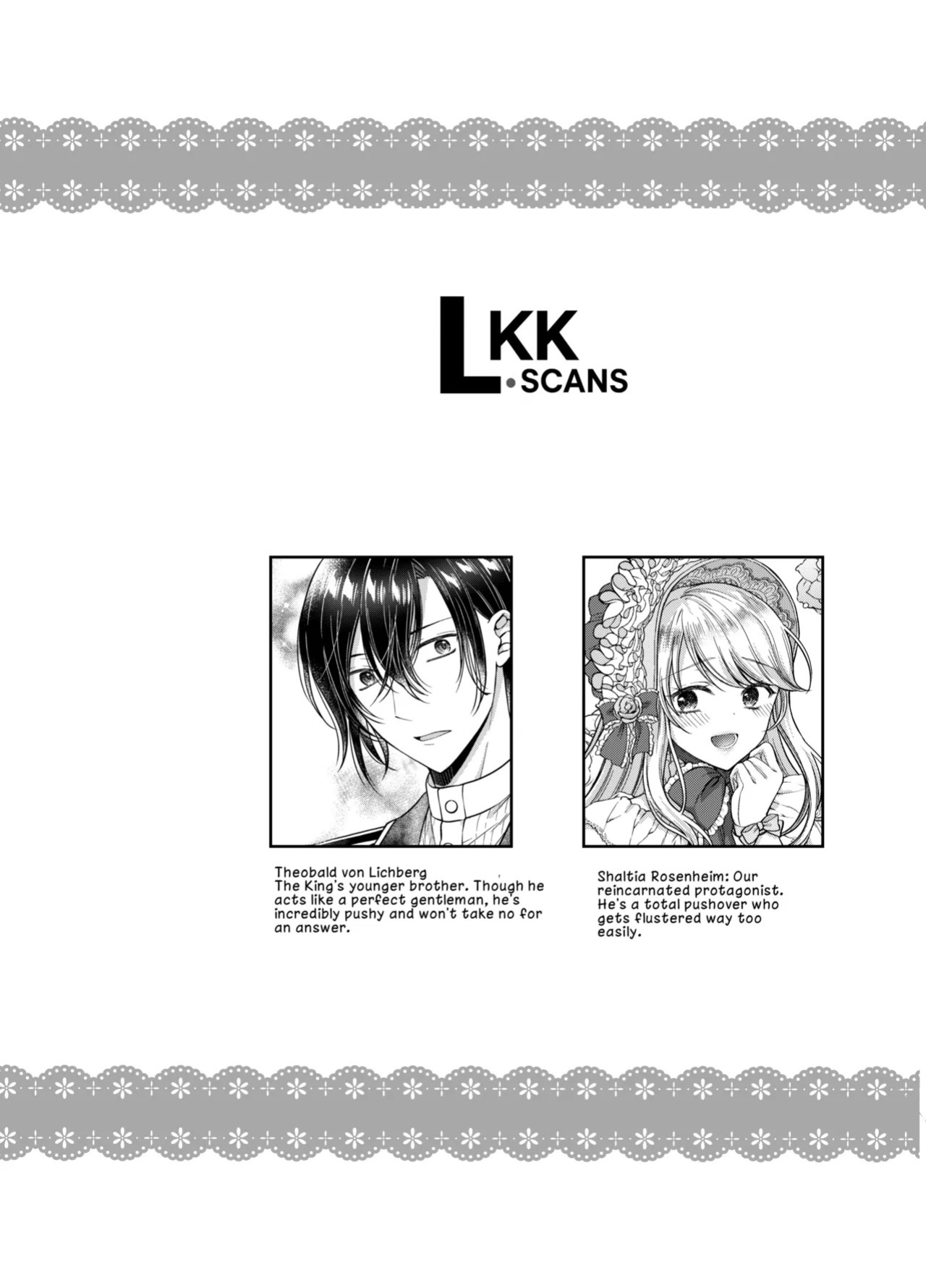 [Honey Bunny (Kohachi)] Bishounen ni Tensei shita node Ukkari Josou Shitara, Outei Denka ni Totsugasareta Ken | Because I Reincarnated as a Beautiful Boy and Accidentally Crossdressed, I Was Married Off to His Highness the King's Brother [English] [LKK•Sc