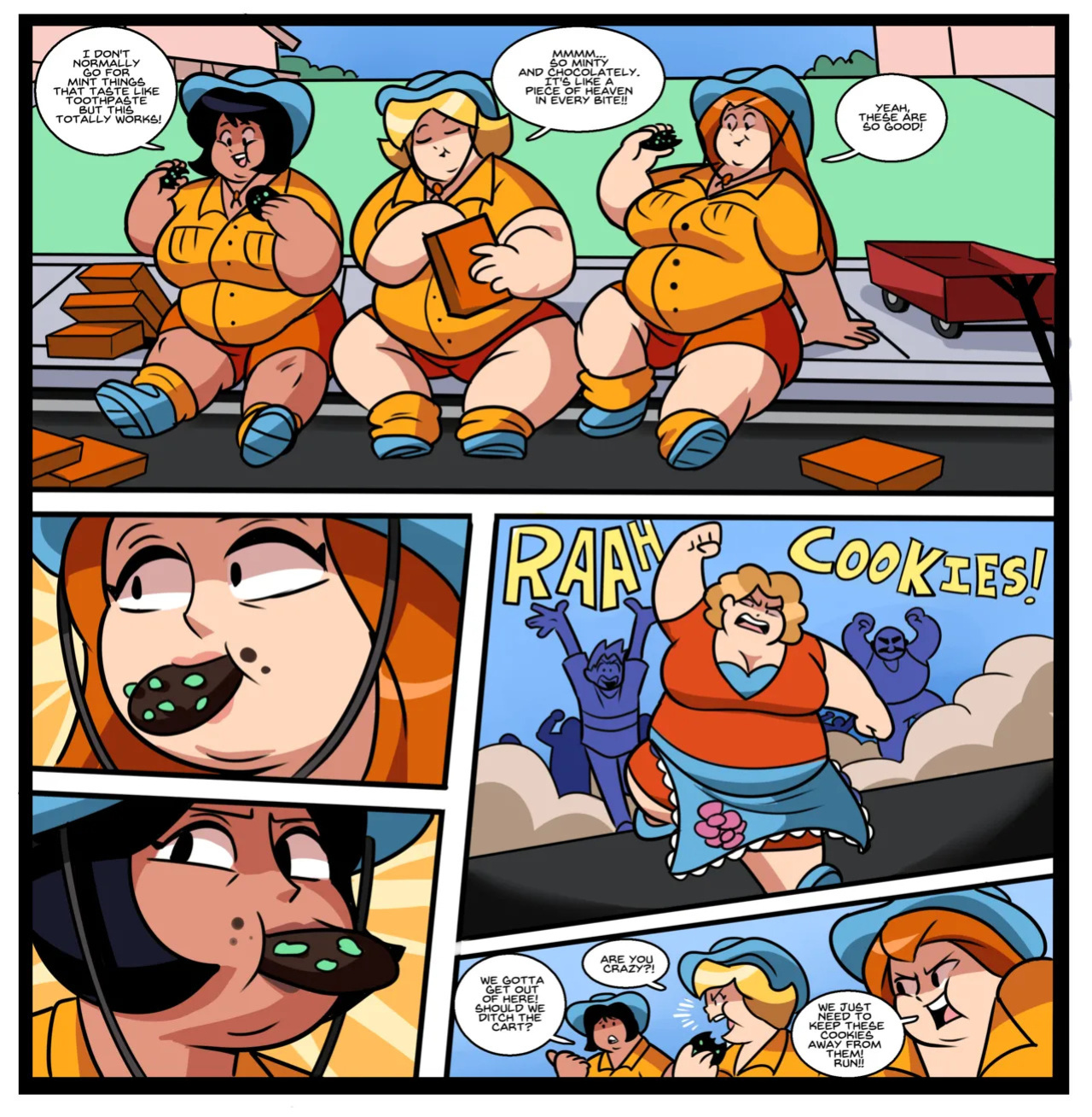 [Captain-Rocko] Totally Spies Passion Patties what if