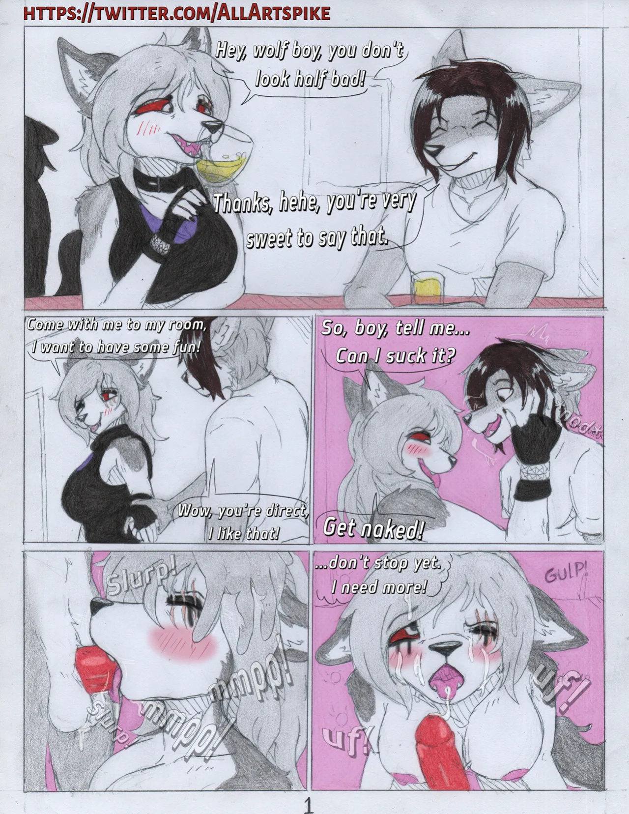 spikethefurry no canon comics ENG