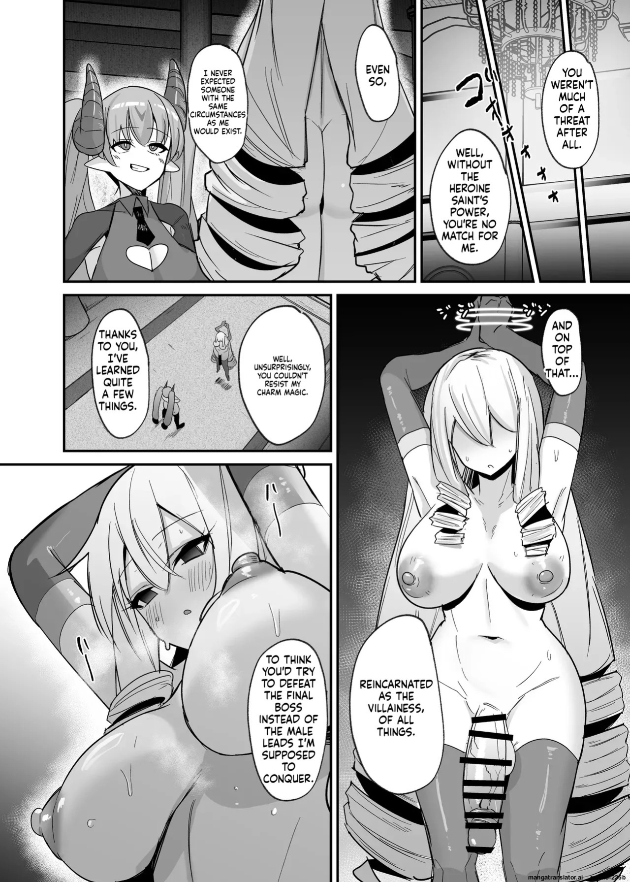 [COSCOteikoku (sella)] Otome Game no Akuyaku Reijou ni Tensei Shitara Ura Settei de Futanari deshita 1-4 | I was reincarnated as a villainess in an otome Game who was a futanari in her backstory 1-4 [English]