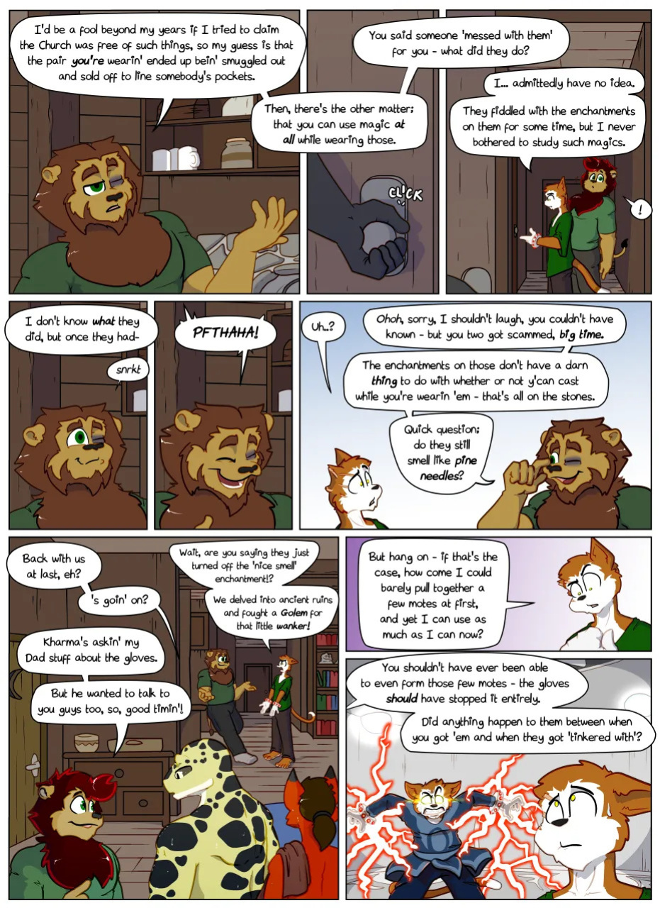 [Reyn Goldfur] Caves and Critters: Chapter 12