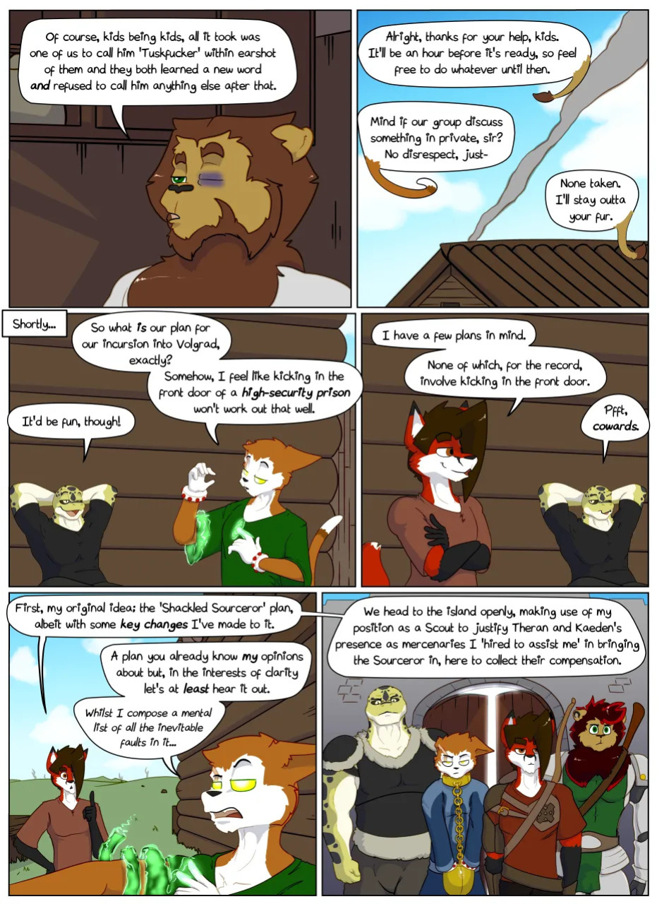 [Reyn Goldfur] Caves and Critters: Chapter 12
