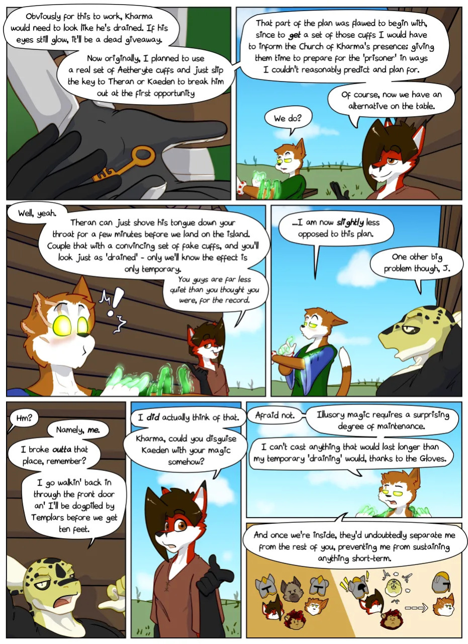[Reyn Goldfur] Caves and Critters: Chapter 12