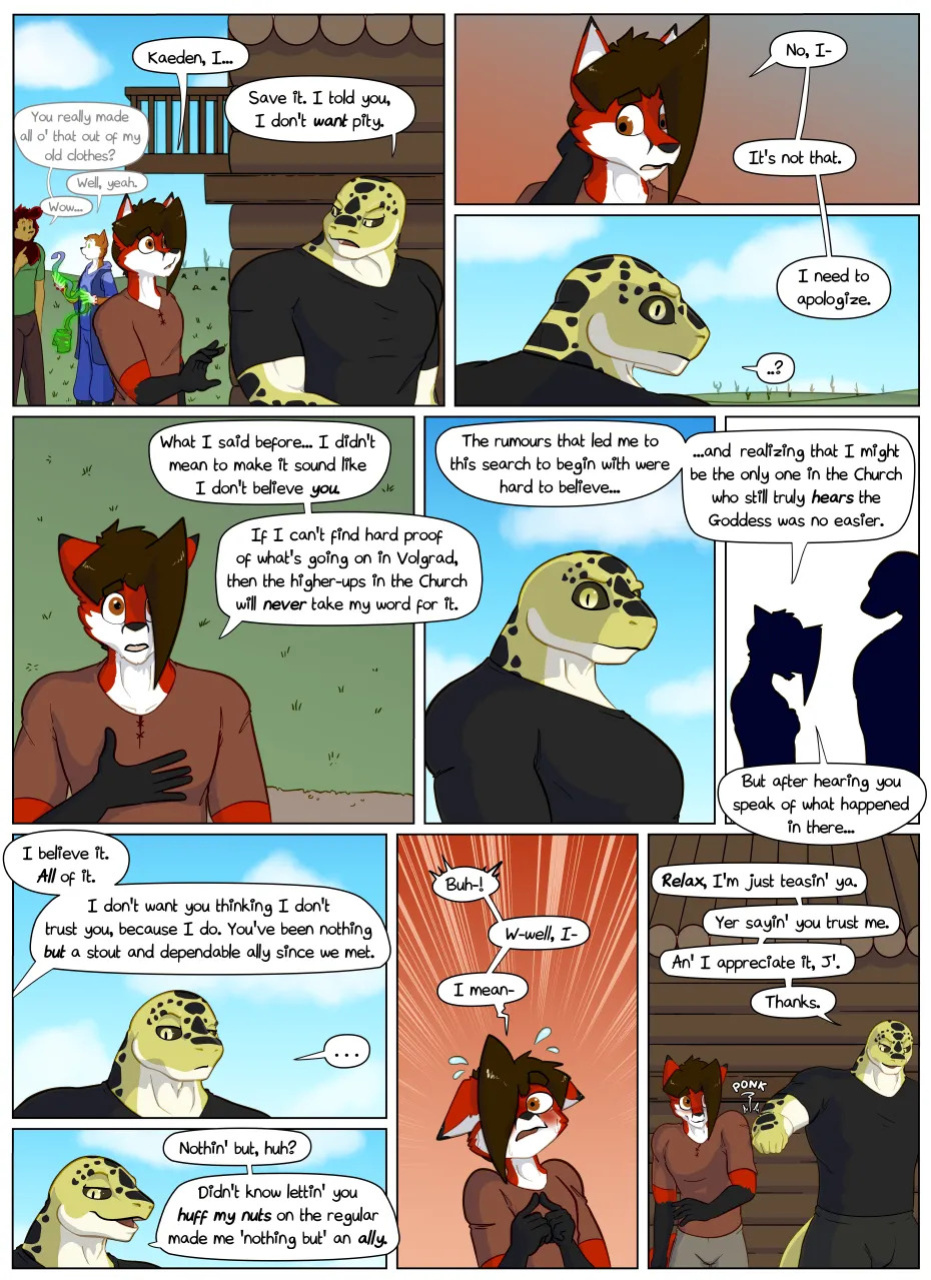 [Reyn Goldfur] Caves and Critters: Chapter 12