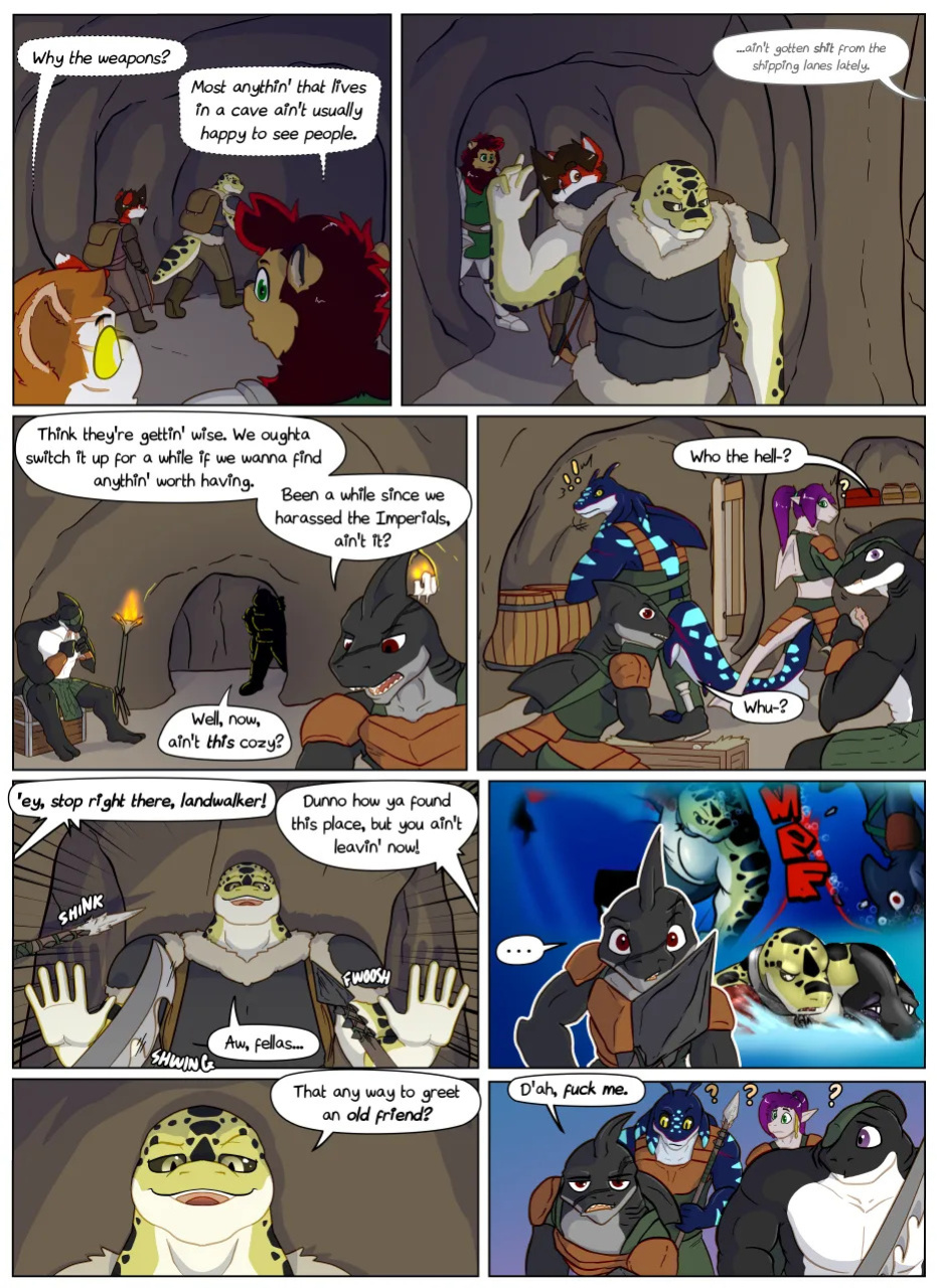 [Reyn Goldfur] Caves and Critters: Chapter 12