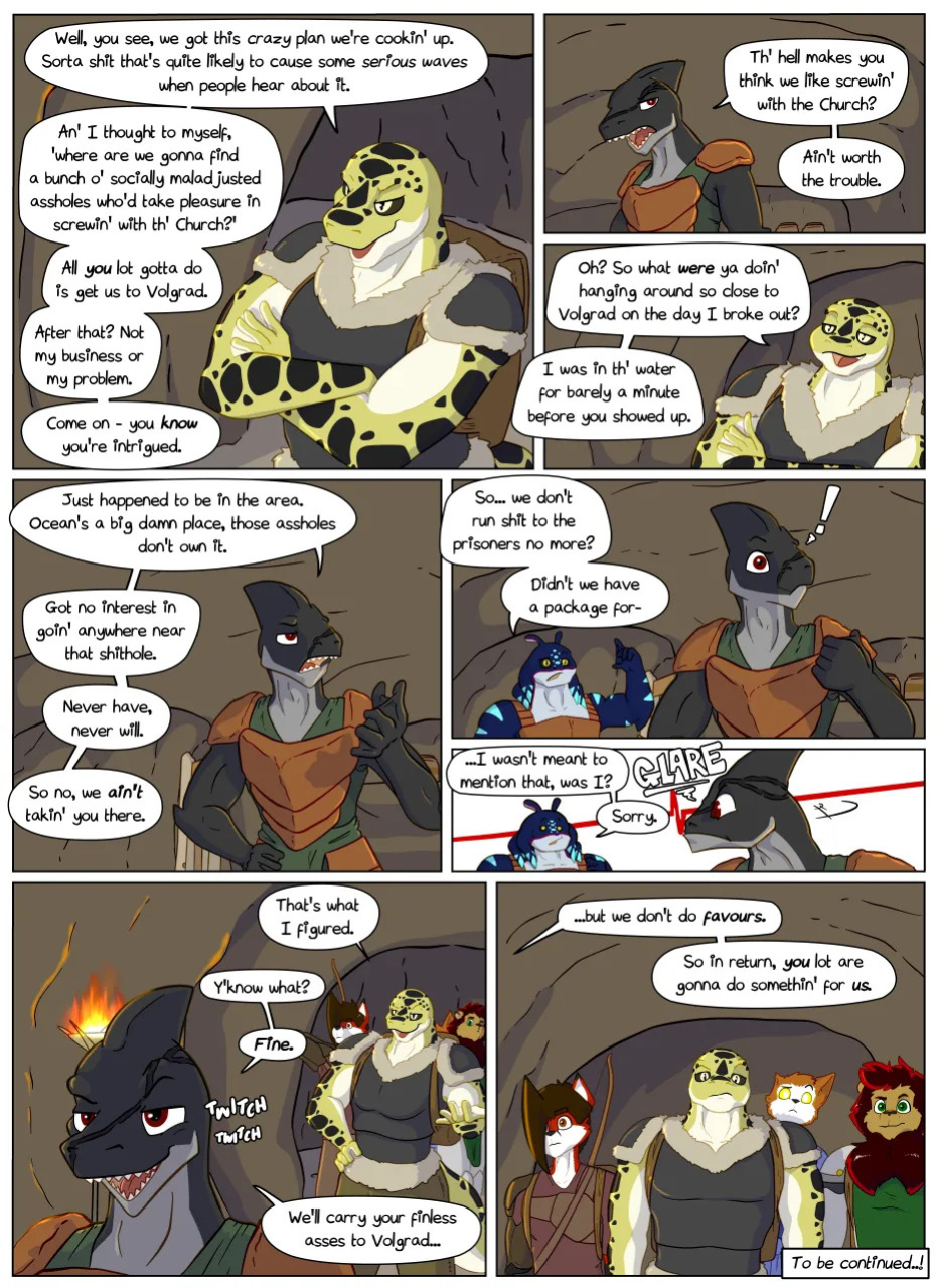[Reyn Goldfur] Caves and Critters: Chapter 12