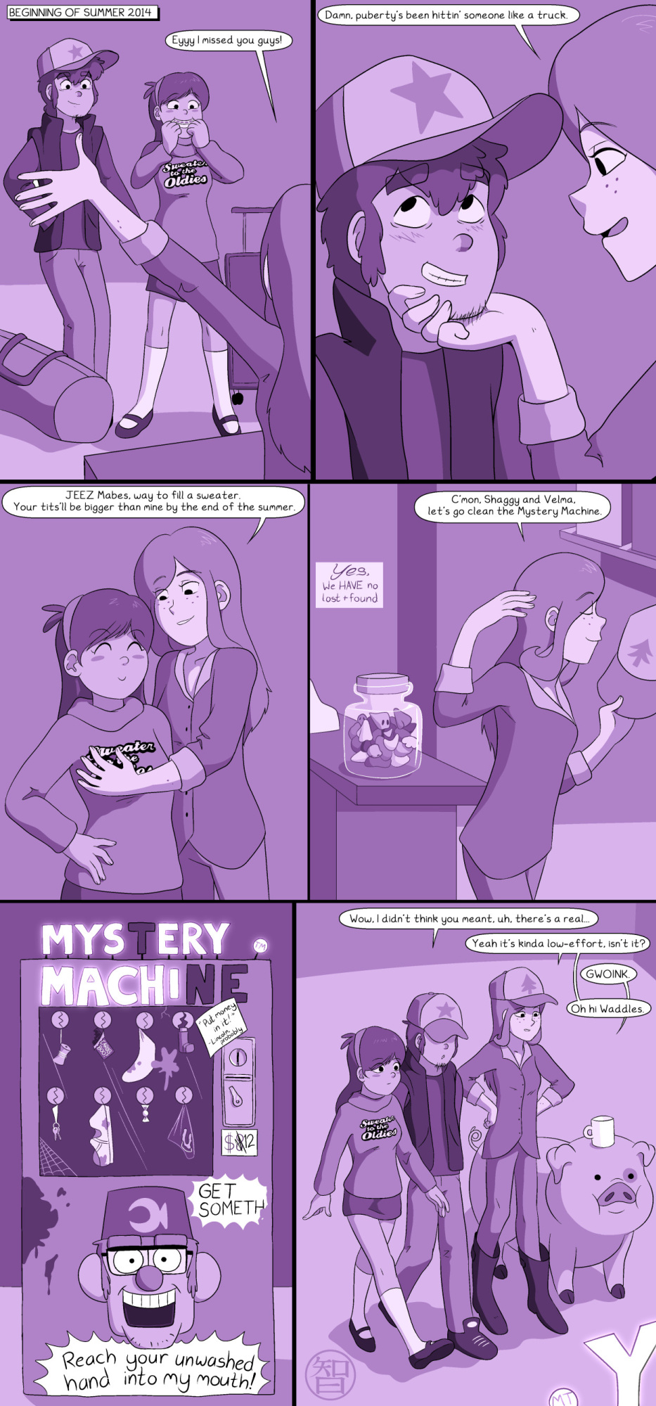 [ColdFusion] Pinecest (Gravity Falls) - Ongoing