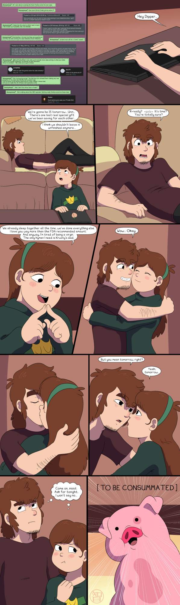[ColdFusion] Pinecest (Gravity Falls) - Ongoing