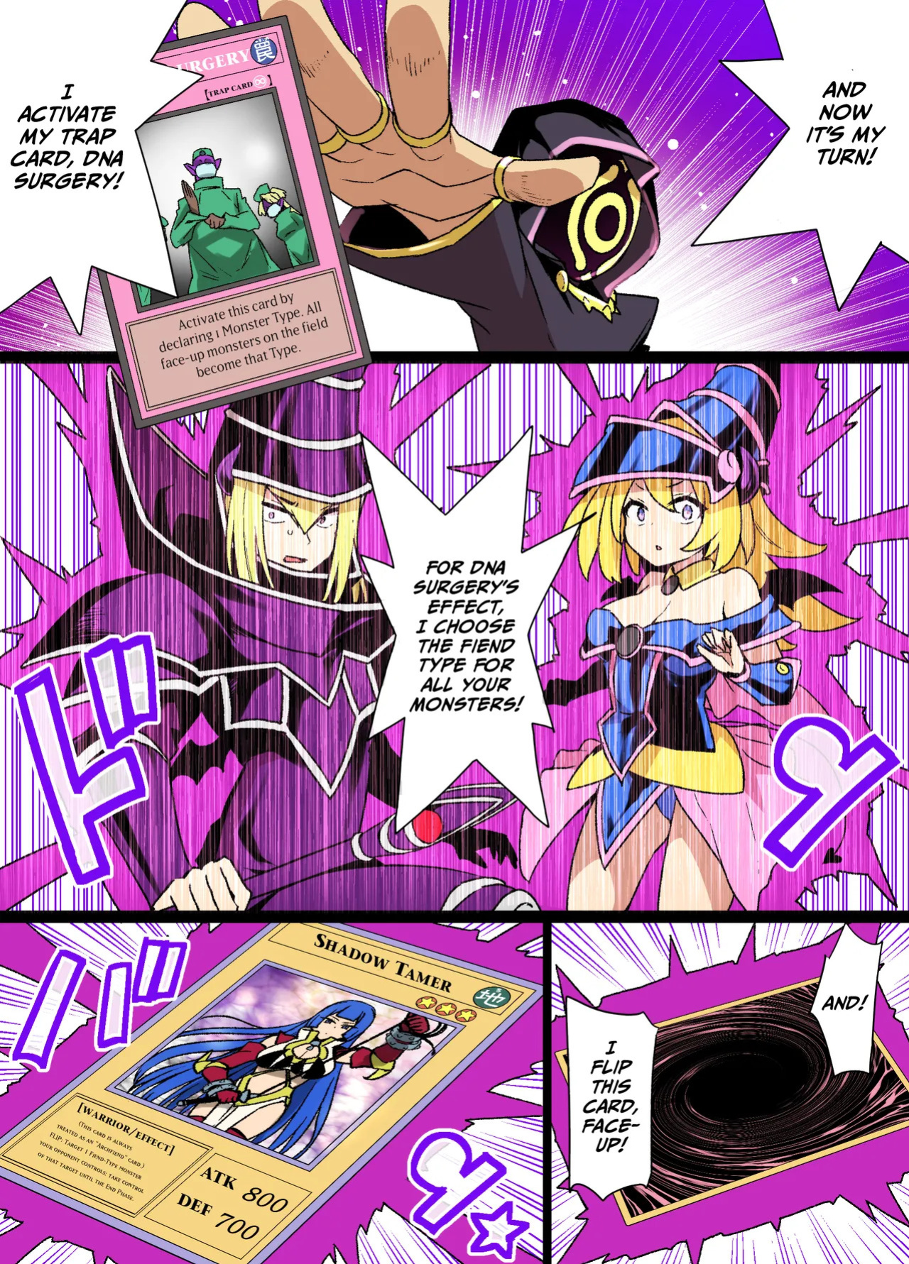 [Kusayarou] Dark Magician Girl Becomes a Succubus Manga (Yu-Gi-Oh!)