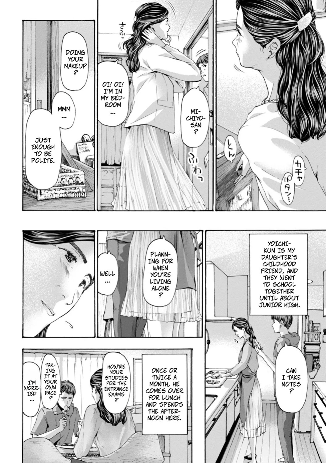 [Asagi Ryu] Slowly Slowly (Oba-san wa Ecchi na Toshigoro) [Digital]