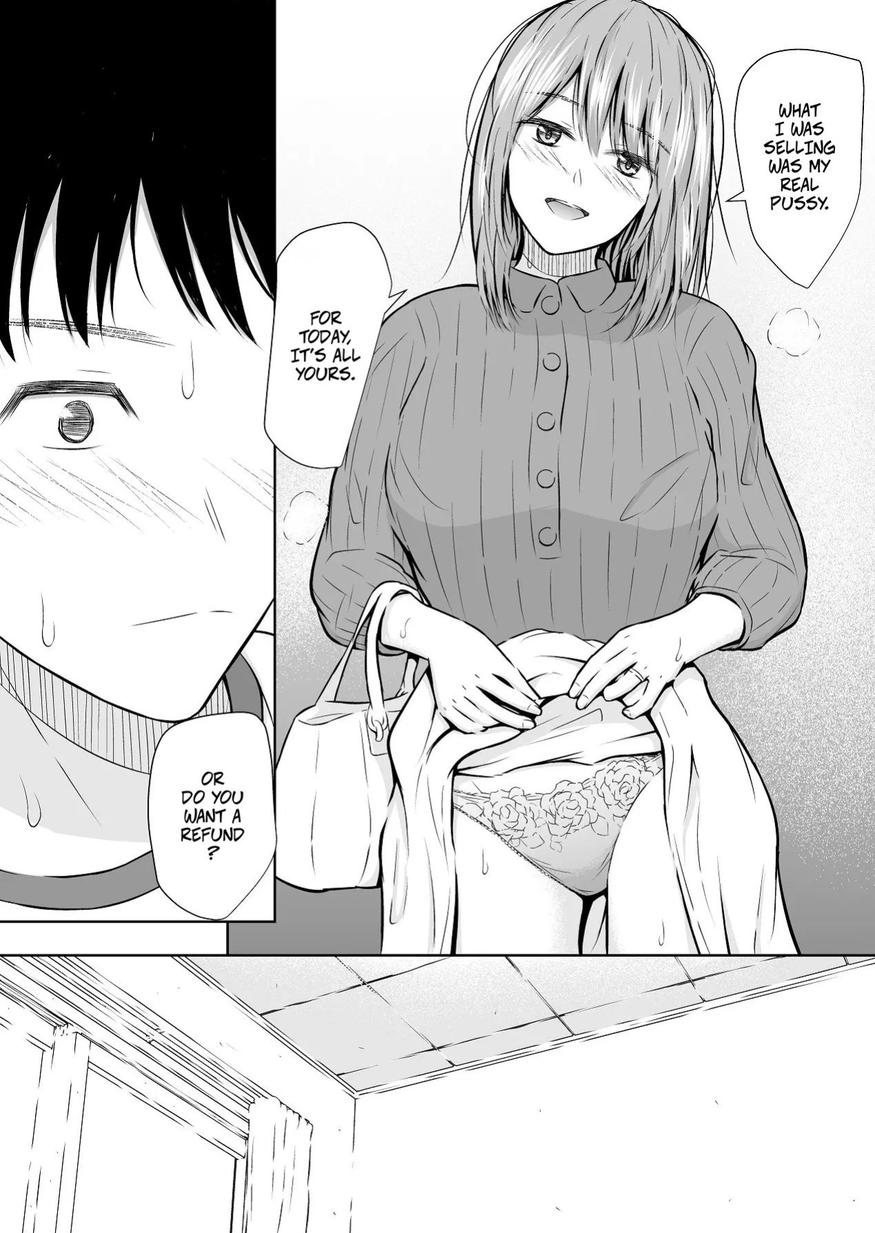 [Ikedaya] Saikin Hayari no FleaMa Appli de wa, Manko mo Kaerurashii | Lately, You Can Even Buy Pussy on Flea Market Apps [English] [CopyOf]