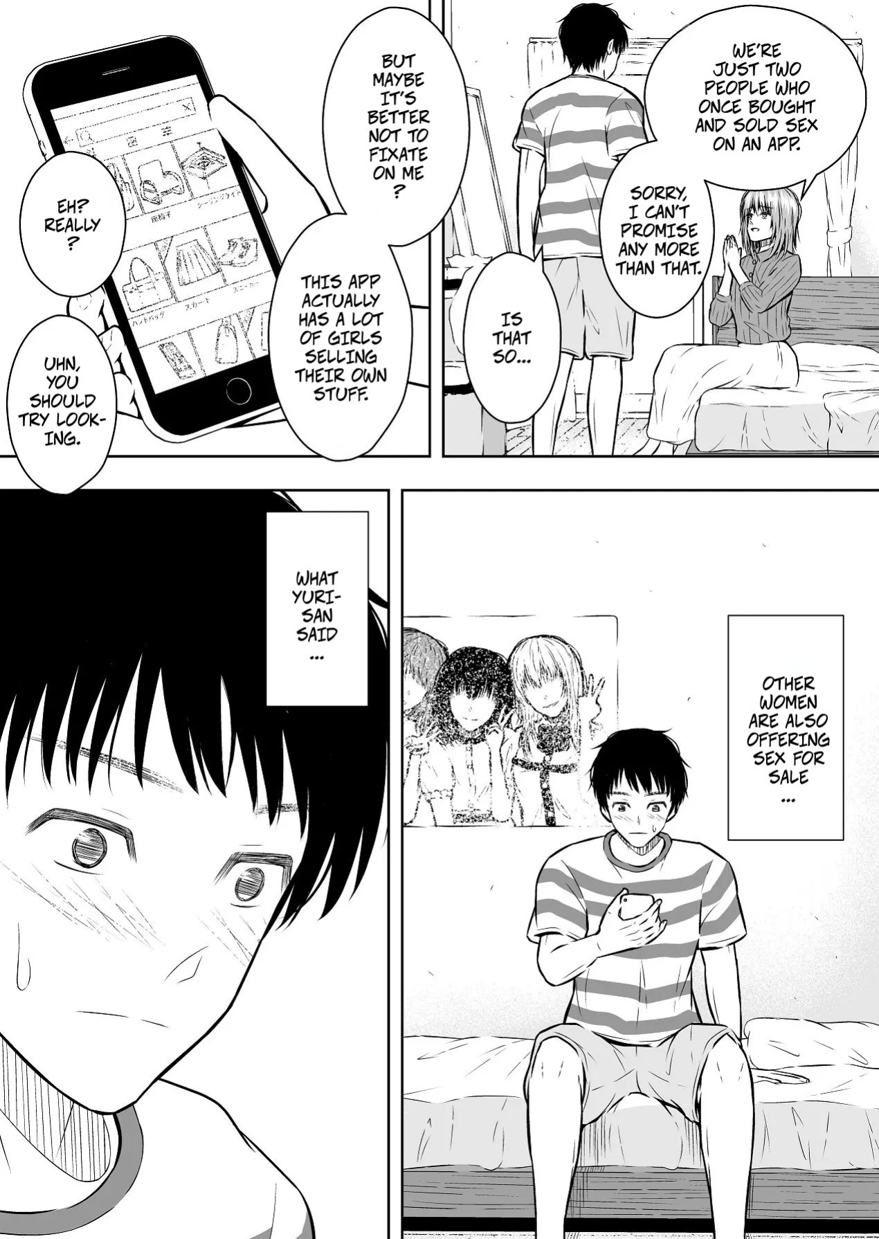 [Ikedaya] Saikin Hayari no FleaMa Appli de wa, Manko mo Kaerurashii | Lately, You Can Even Buy Pussy on Flea Market Apps [English] [CopyOf]