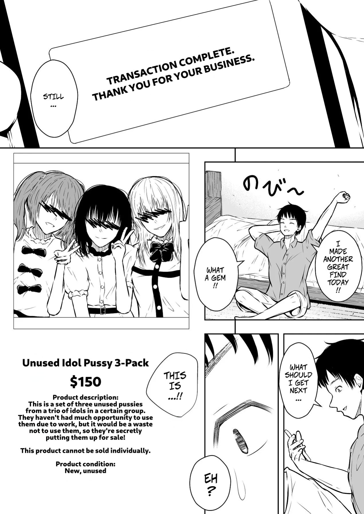 [Ikedaya] Saikin Hayari no FleaMa Appli de wa, Manko mo Kaerurashii | Lately, You Can Even Buy Pussy on Flea Market Apps [English] [CopyOf]