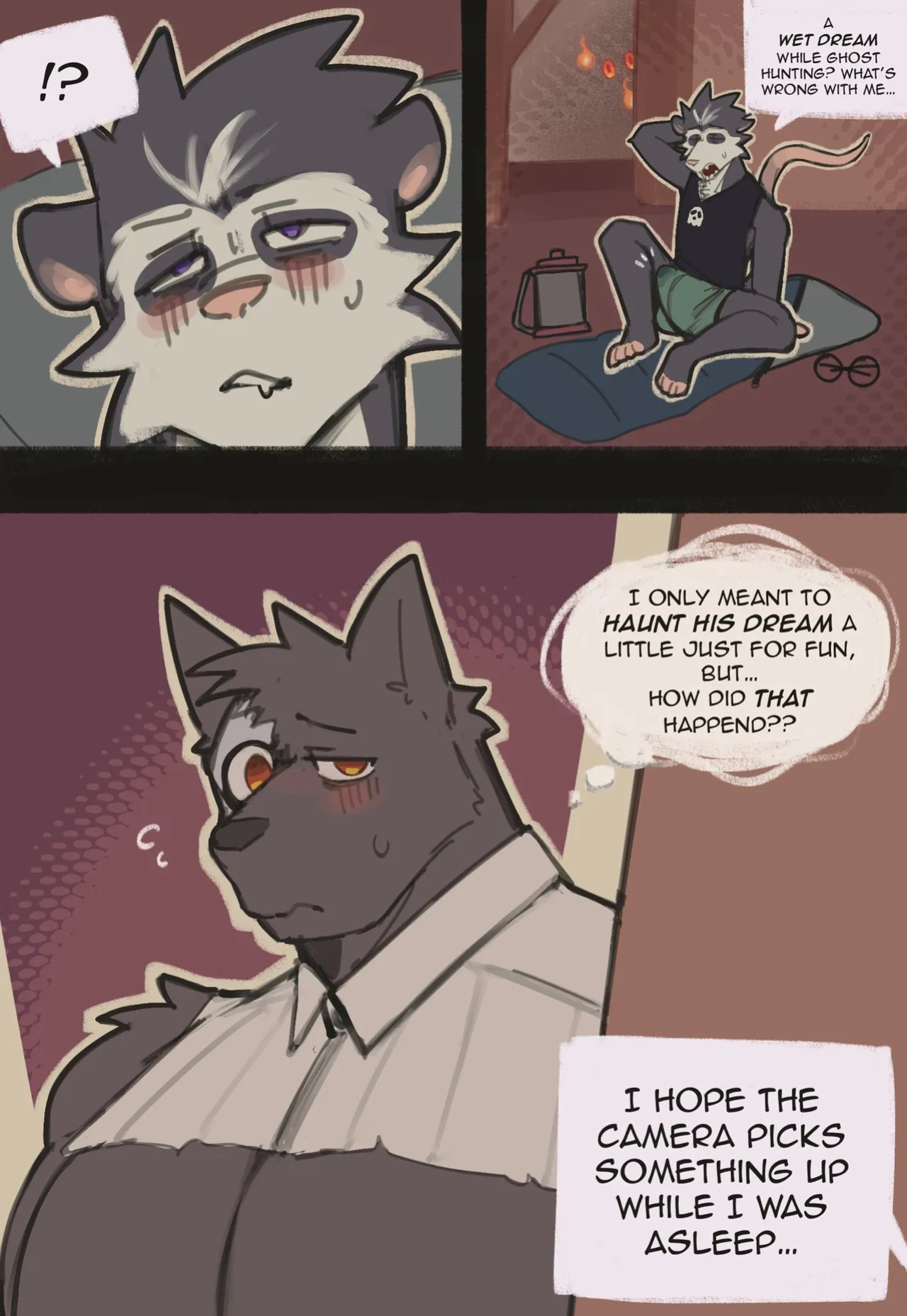 [Kaviaar] The Ghost and Nolan Opossum (Ongoing)