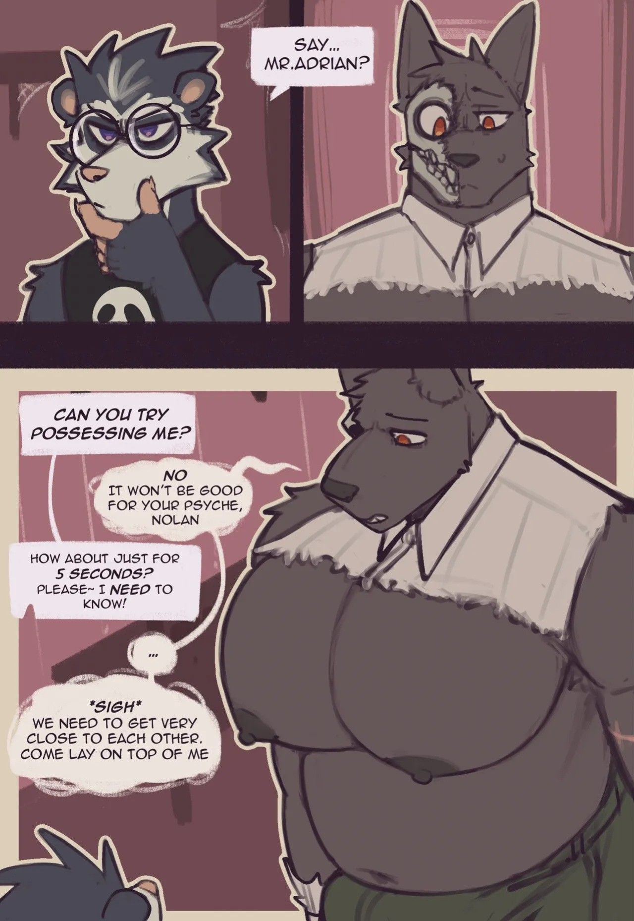 [Kaviaar] The Ghost and Nolan Opossum (Ongoing)