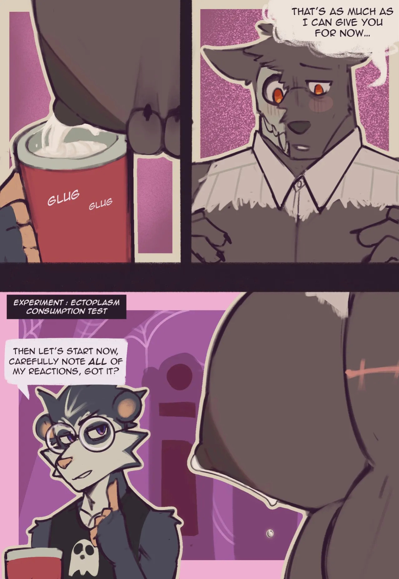 [Kaviaar] The Ghost and Nolan Opossum (Ongoing)