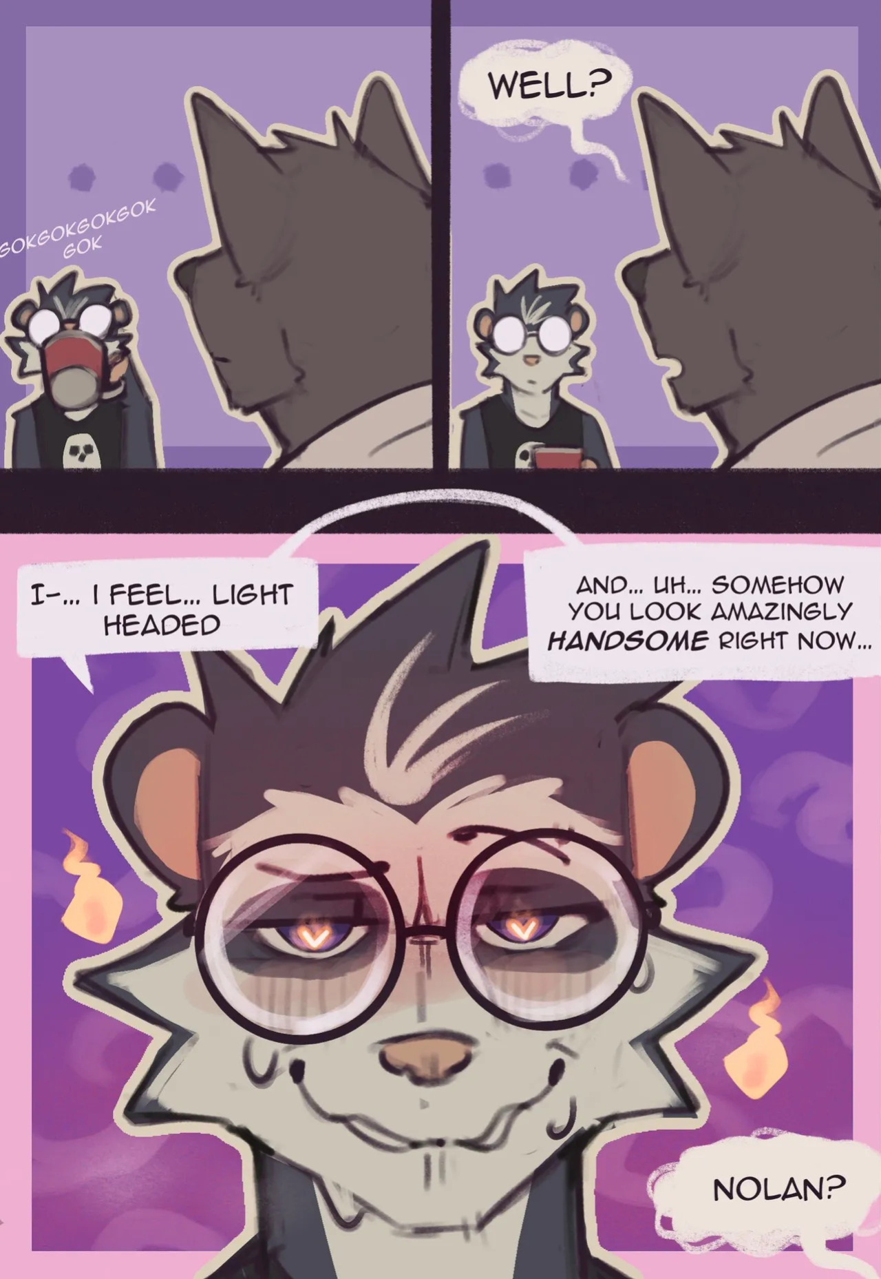 [Kaviaar] The Ghost and Nolan Opossum (Ongoing)