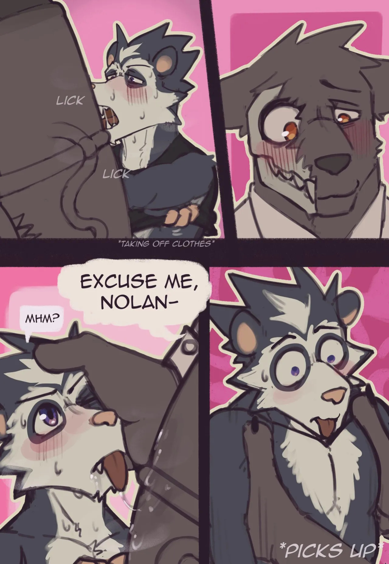 [Kaviaar] The Ghost and Nolan Opossum (Ongoing)