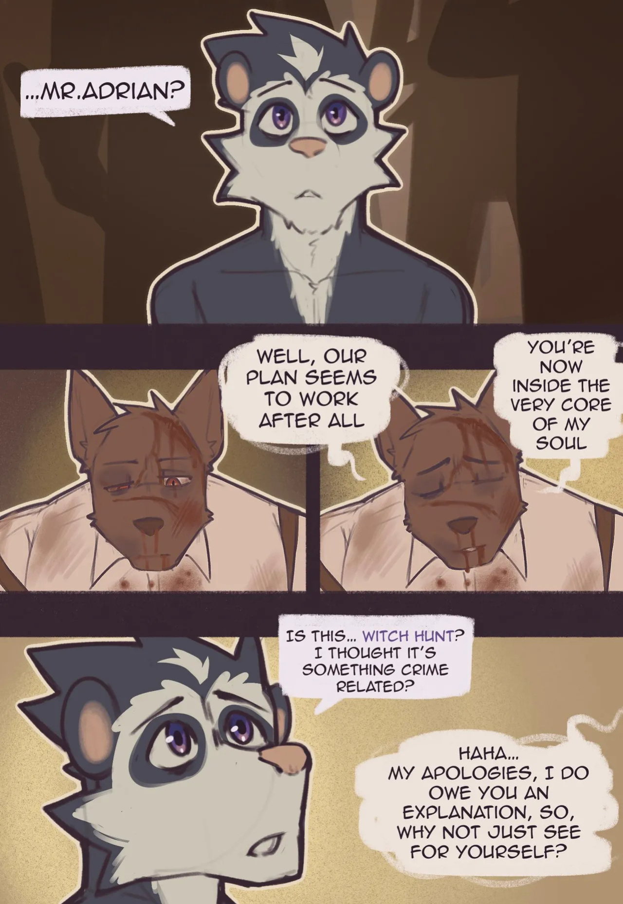 [Kaviaar] The Ghost and Nolan Opossum (Ongoing)
