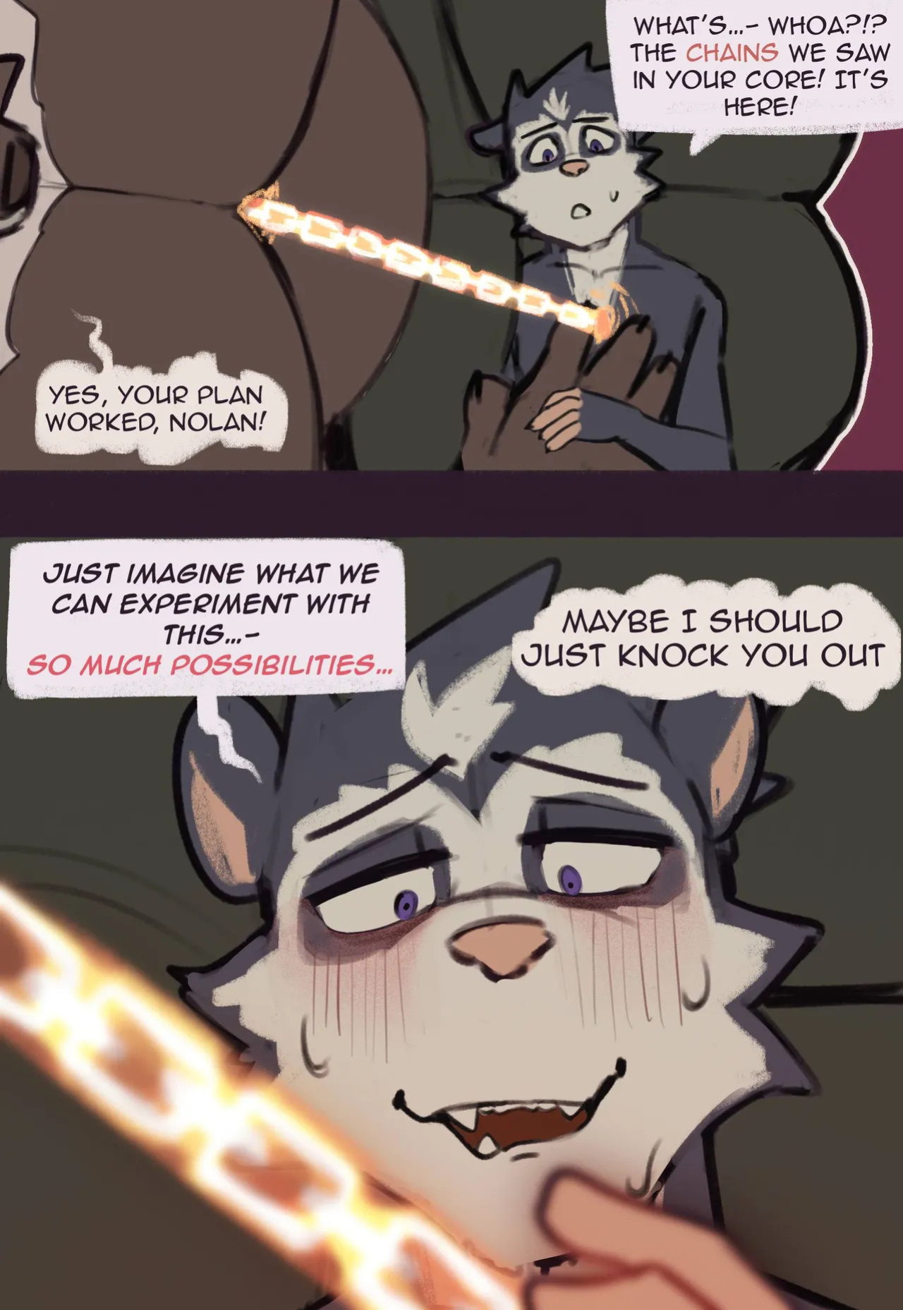 [Kaviaar] The Ghost and Nolan Opossum (Ongoing)