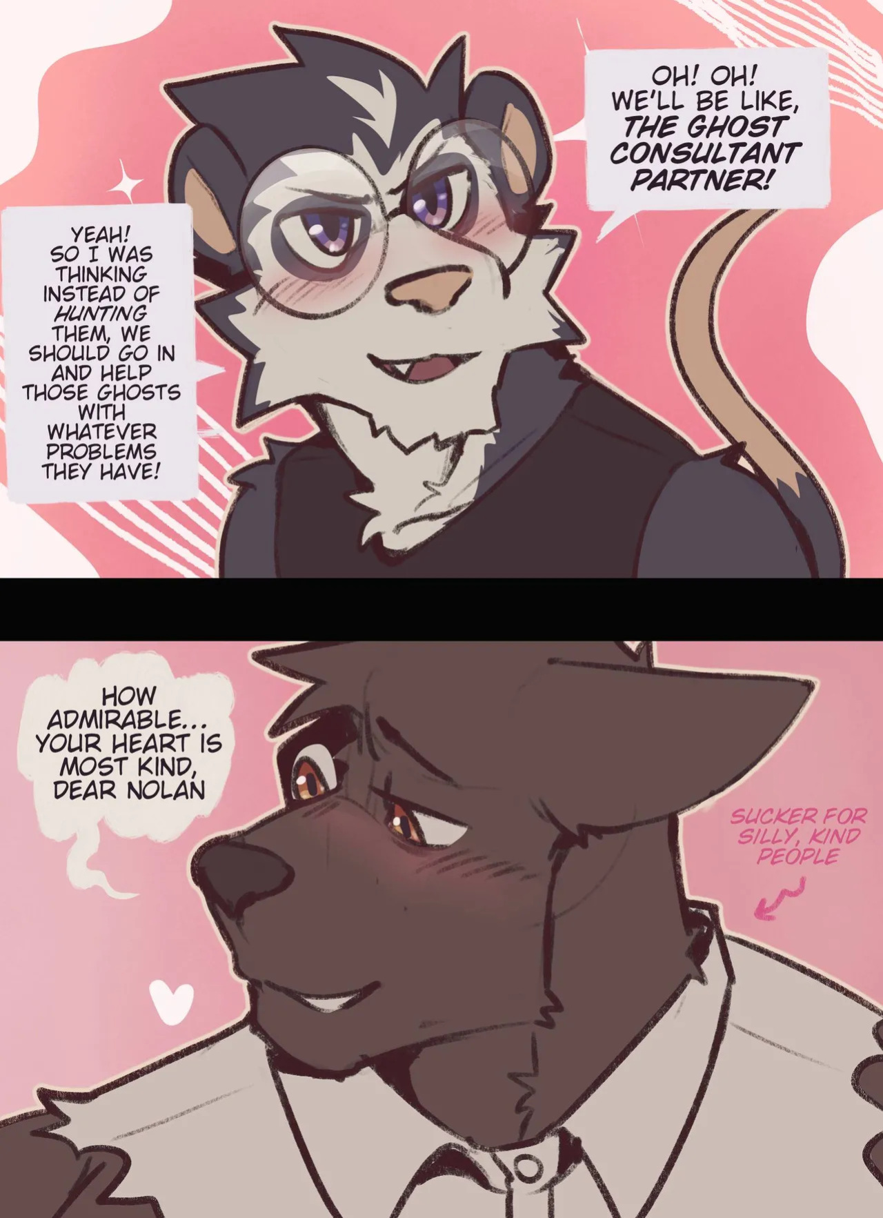 [Kaviaar] The Ghost and Nolan Opossum (Ongoing)