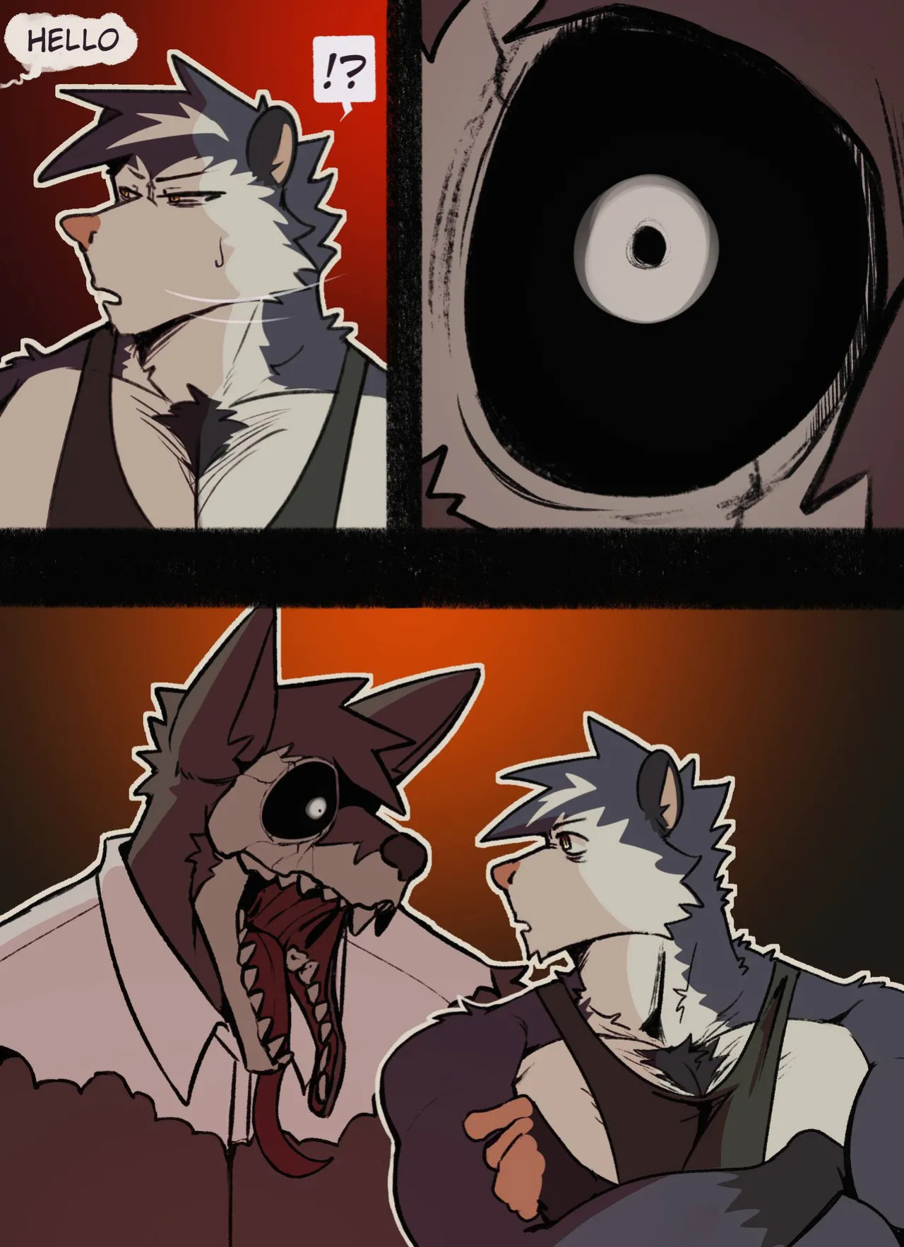[Kaviaar] The Ghost and Nolan Opossum (Ongoing)