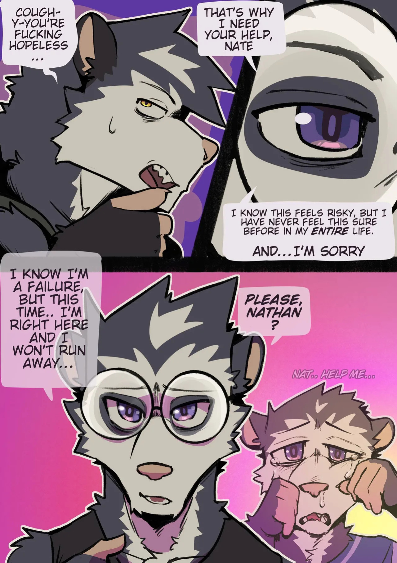 [Kaviaar] The Ghost and Nolan Opossum (Ongoing)
