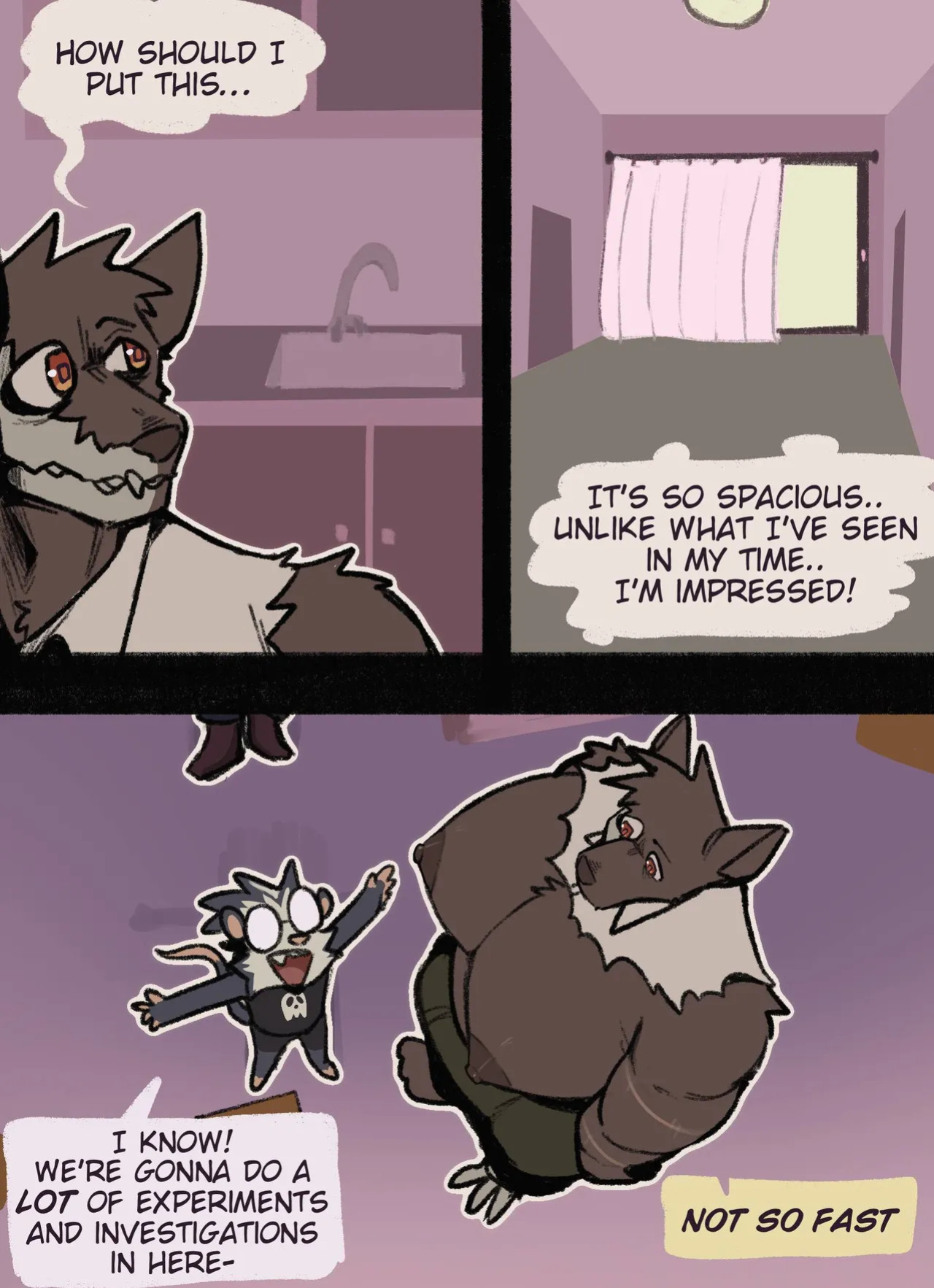 [Kaviaar] The Ghost and Nolan Opossum (Ongoing)