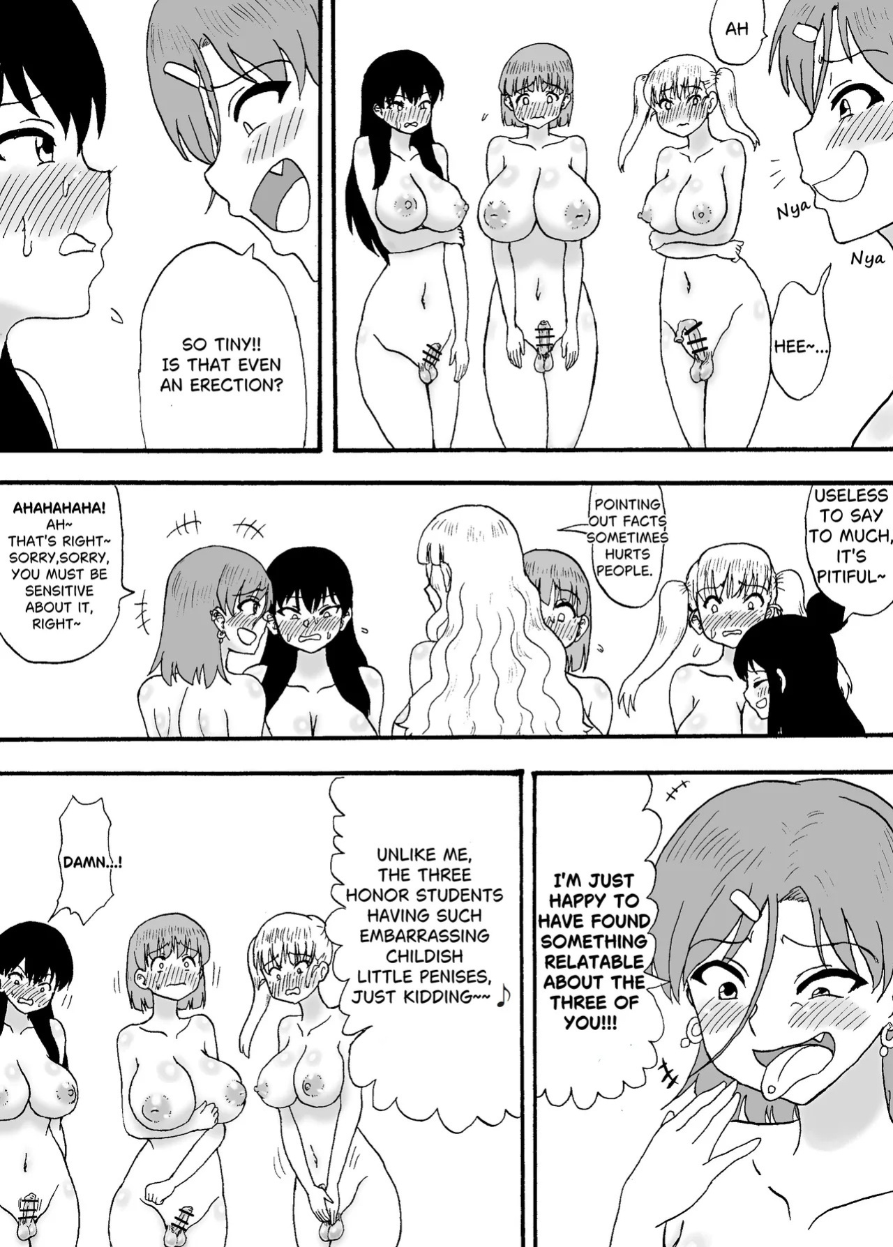 [Wasuresou na Namae] Yowayowa Chinpo 3-ningumi ~VS Tsuyotsuyo Chinpo 3-ningumi Hen~ [ENGLISH]