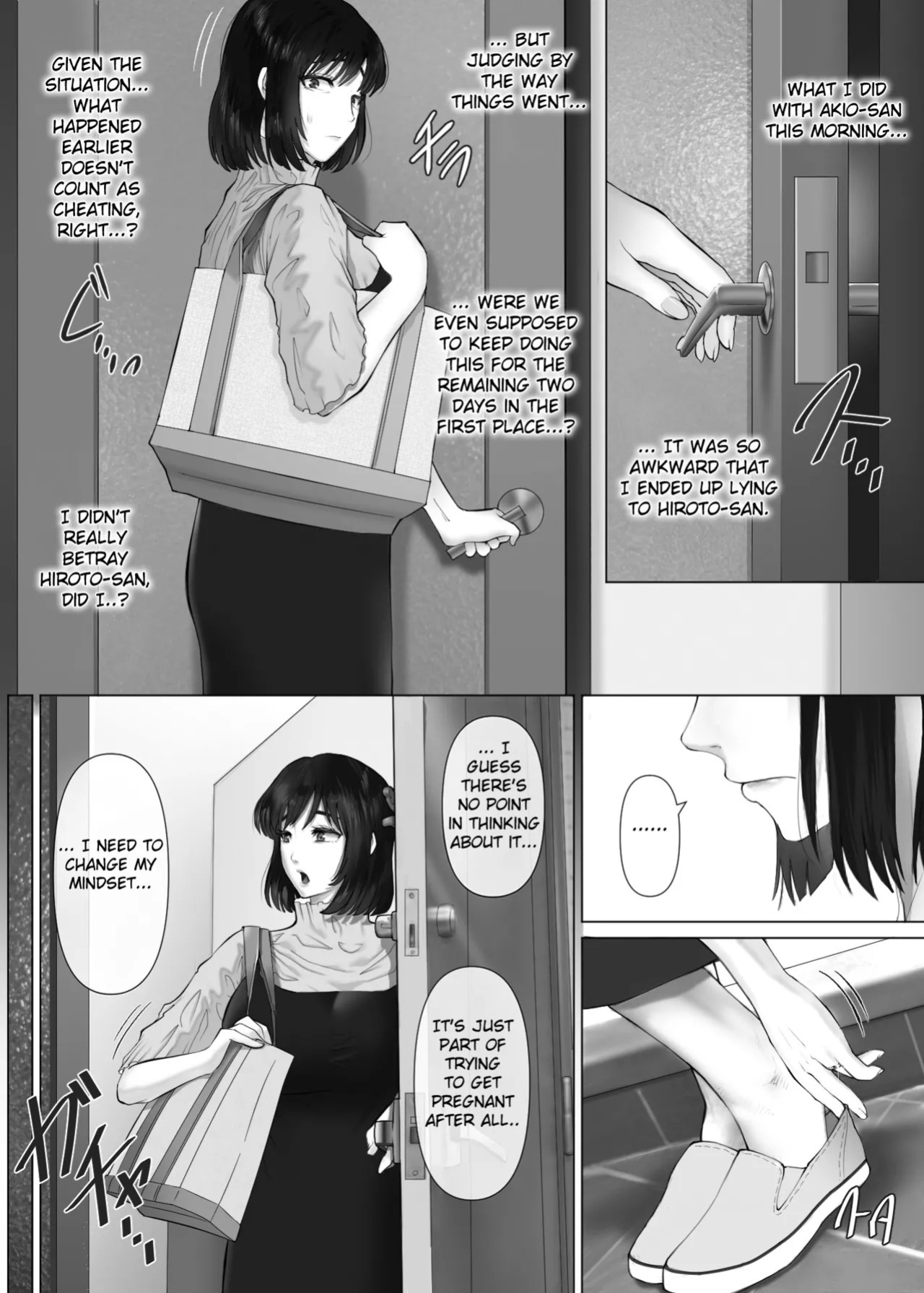 [Mitsumitsu Niku (Hikitogu)] LeveChi na Swapping 3 ~Honrosareru Fuufu Hen~ | Swapping on a Whole New Level 3 ~The Couple At The Mercy Of Others~ [English] [Fated Circle]