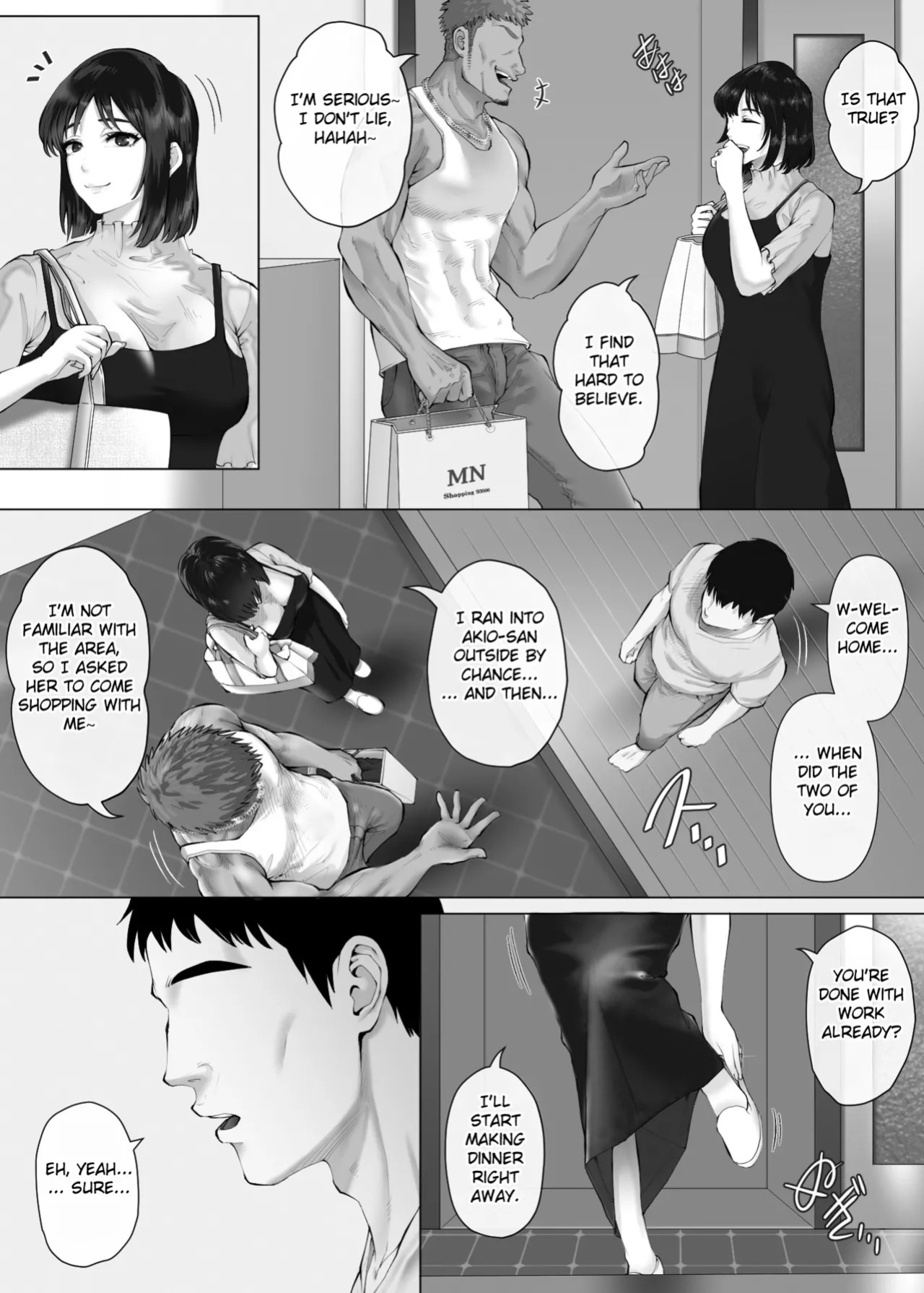 [Mitsumitsu Niku (Hikitogu)] LeveChi na Swapping 3 ~Honrosareru Fuufu Hen~ | Swapping on a Whole New Level 3 ~The Couple At The Mercy Of Others~ [English] [Fated Circle]