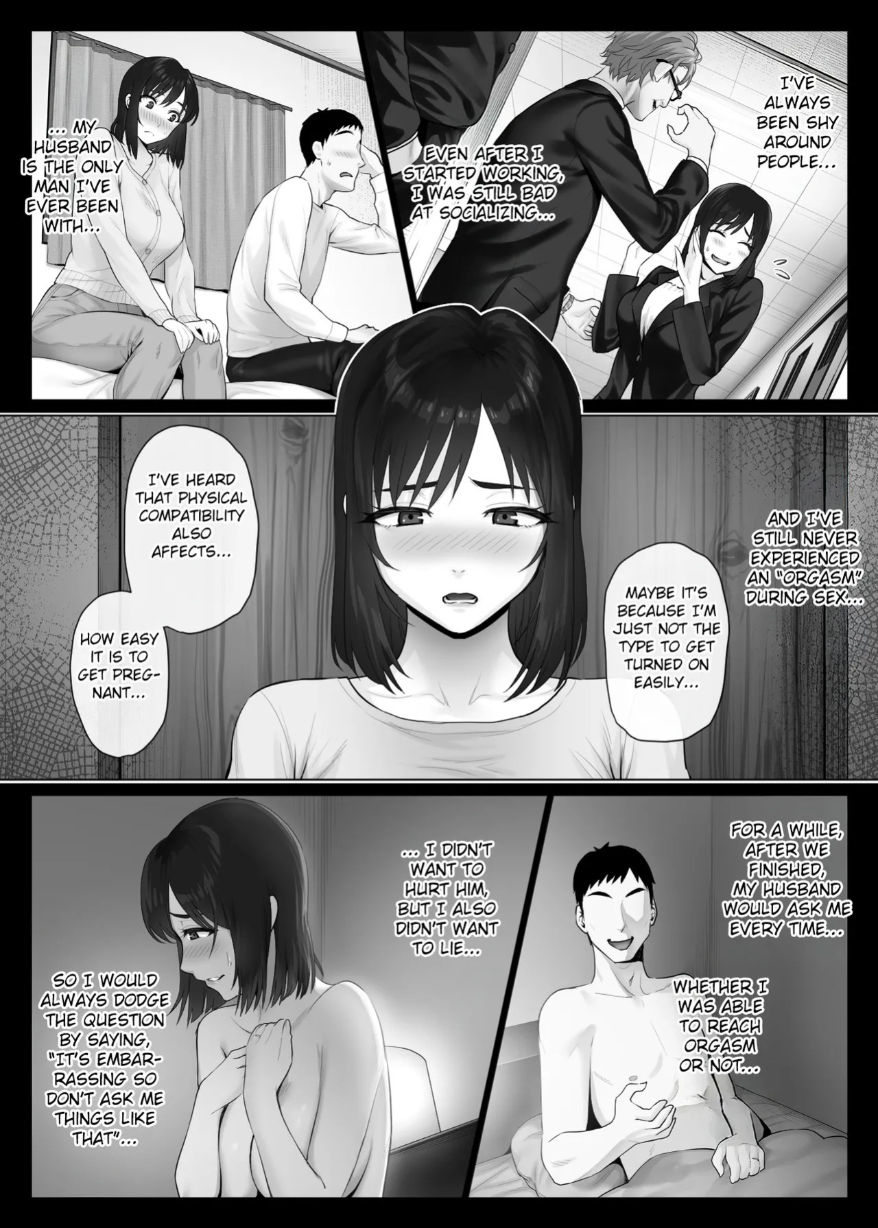 [Mitsumitsu Niku (Hikitogu)] LeveChi na Swapping 2 ~Hatsu Zecchou de Iki Kuruu Tsuma Hen~ | Swapping on a Whole New Level 2 ~Wife Goes Wild With Her First Orgasm~ [English] [Fated Circle]