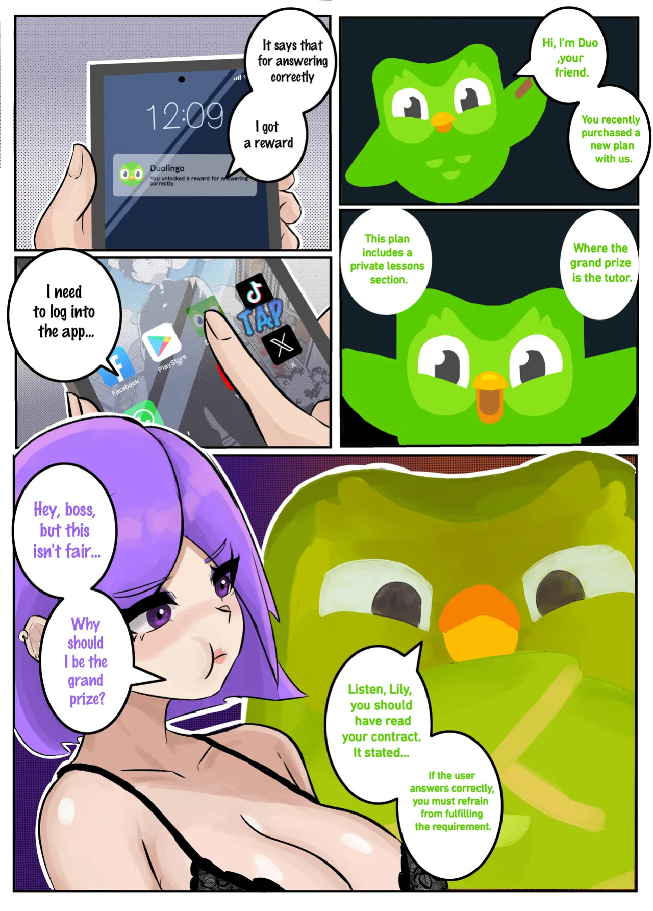 [SrM4nny] Lessons with Lily [Ongoing]