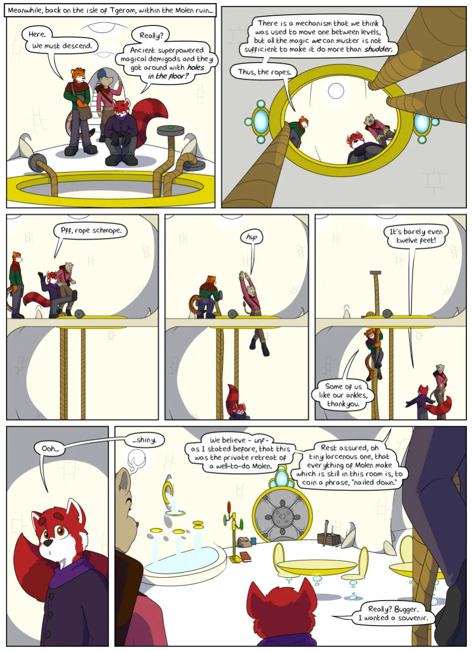 [Reyn Goldfur] Caves and Critters: Chapter 11