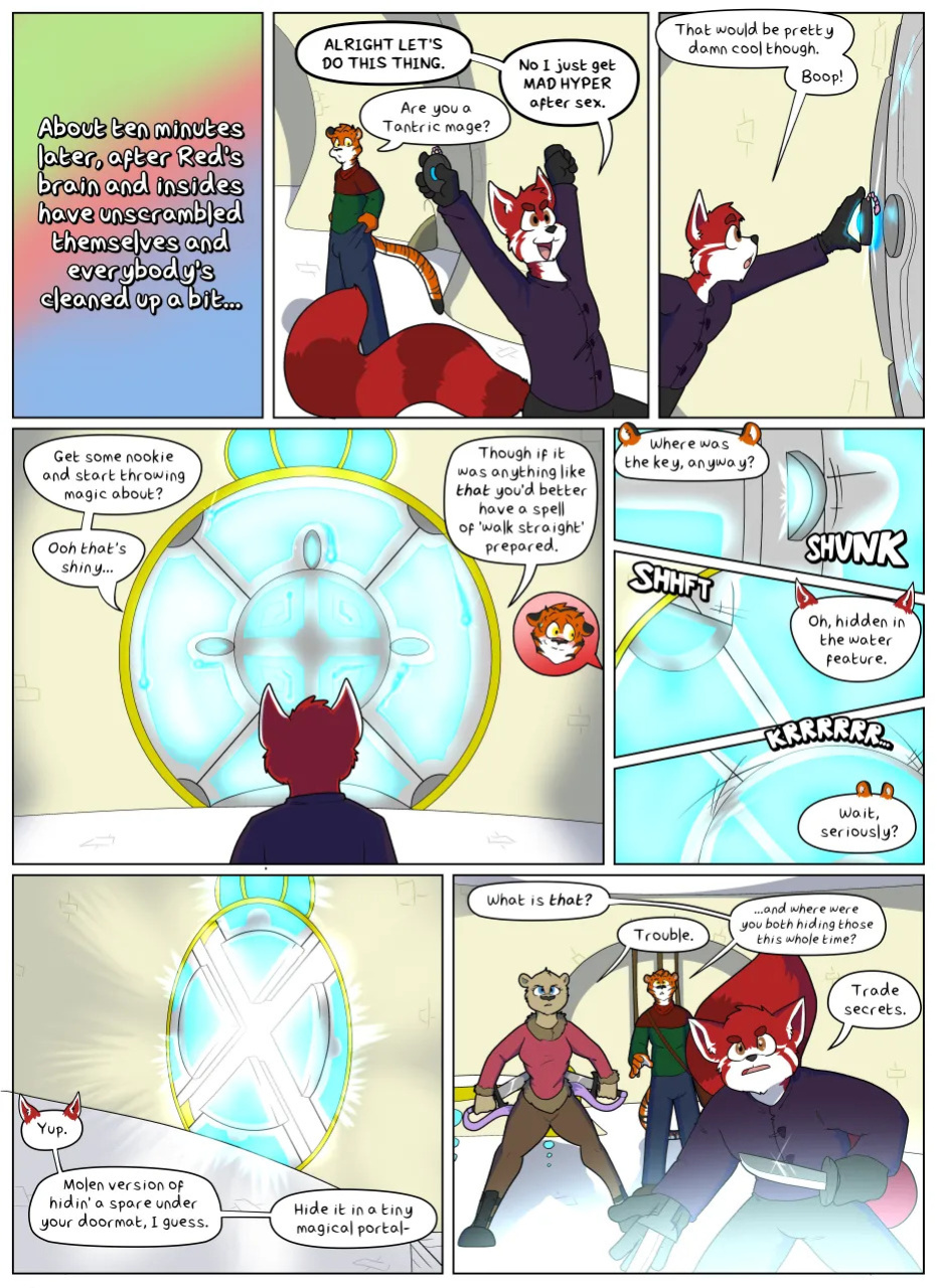 [Reyn Goldfur] Caves and Critters: Chapter 11