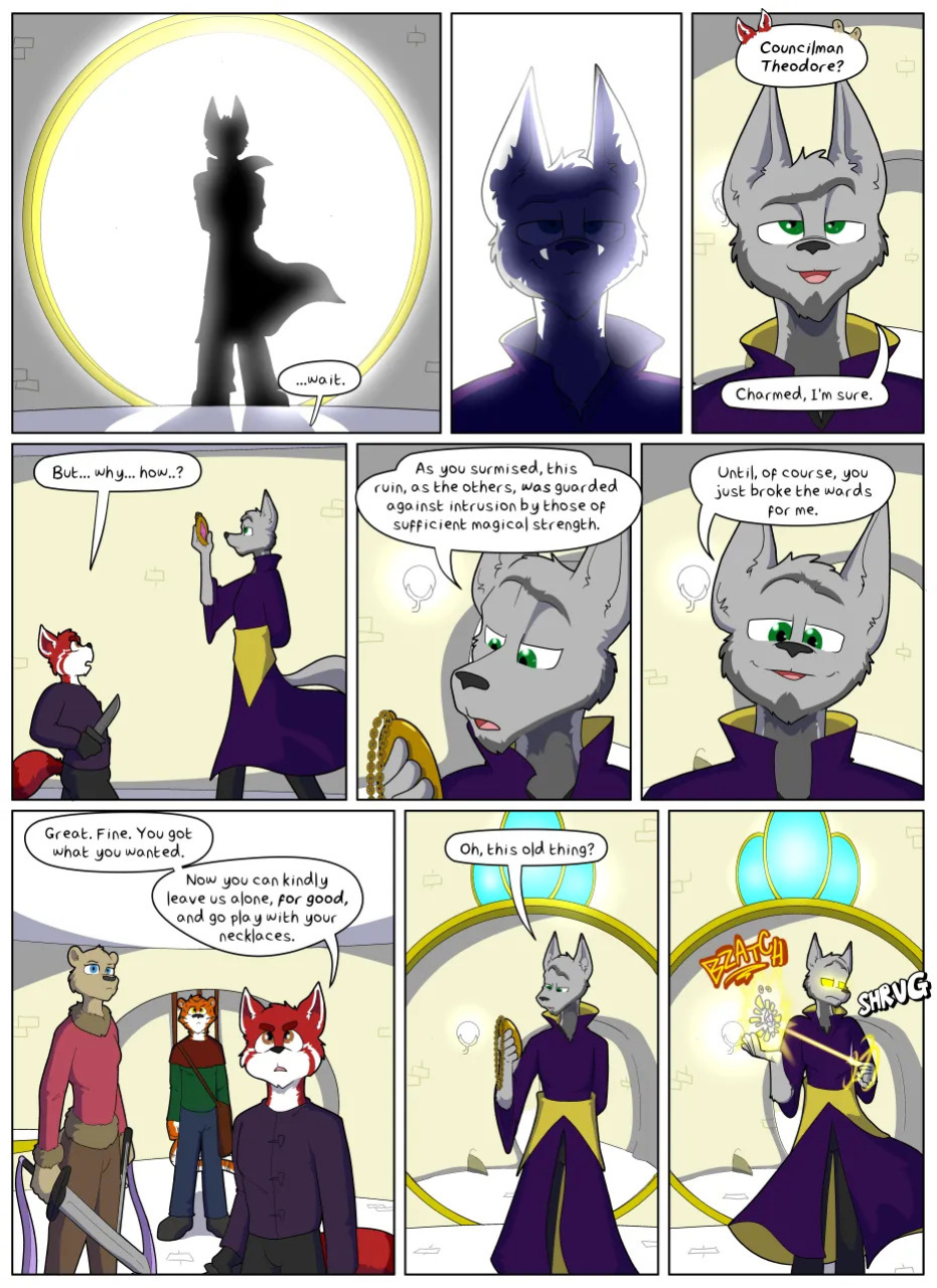 [Reyn Goldfur] Caves and Critters: Chapter 11