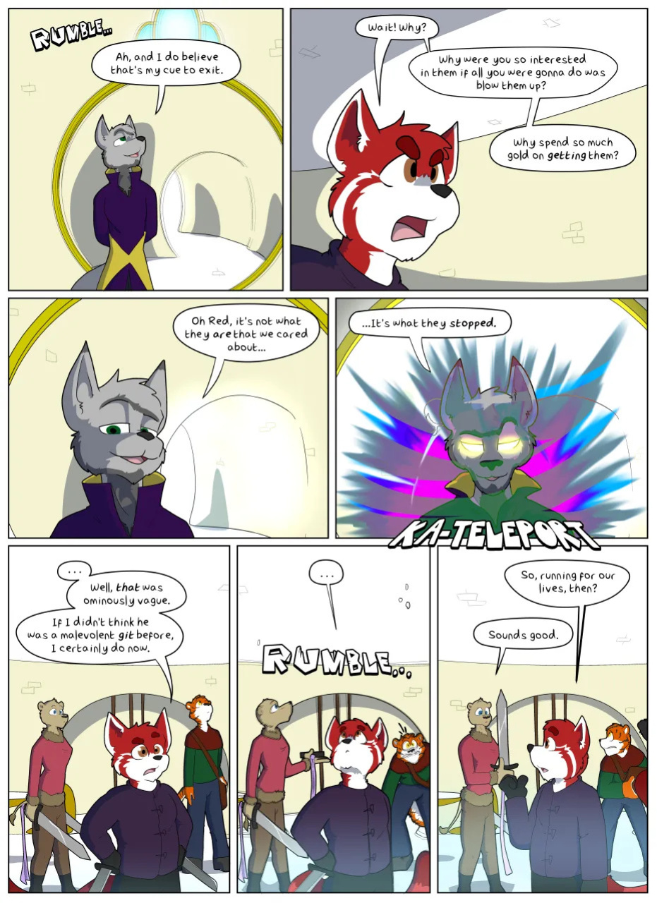 [Reyn Goldfur] Caves and Critters: Chapter 11