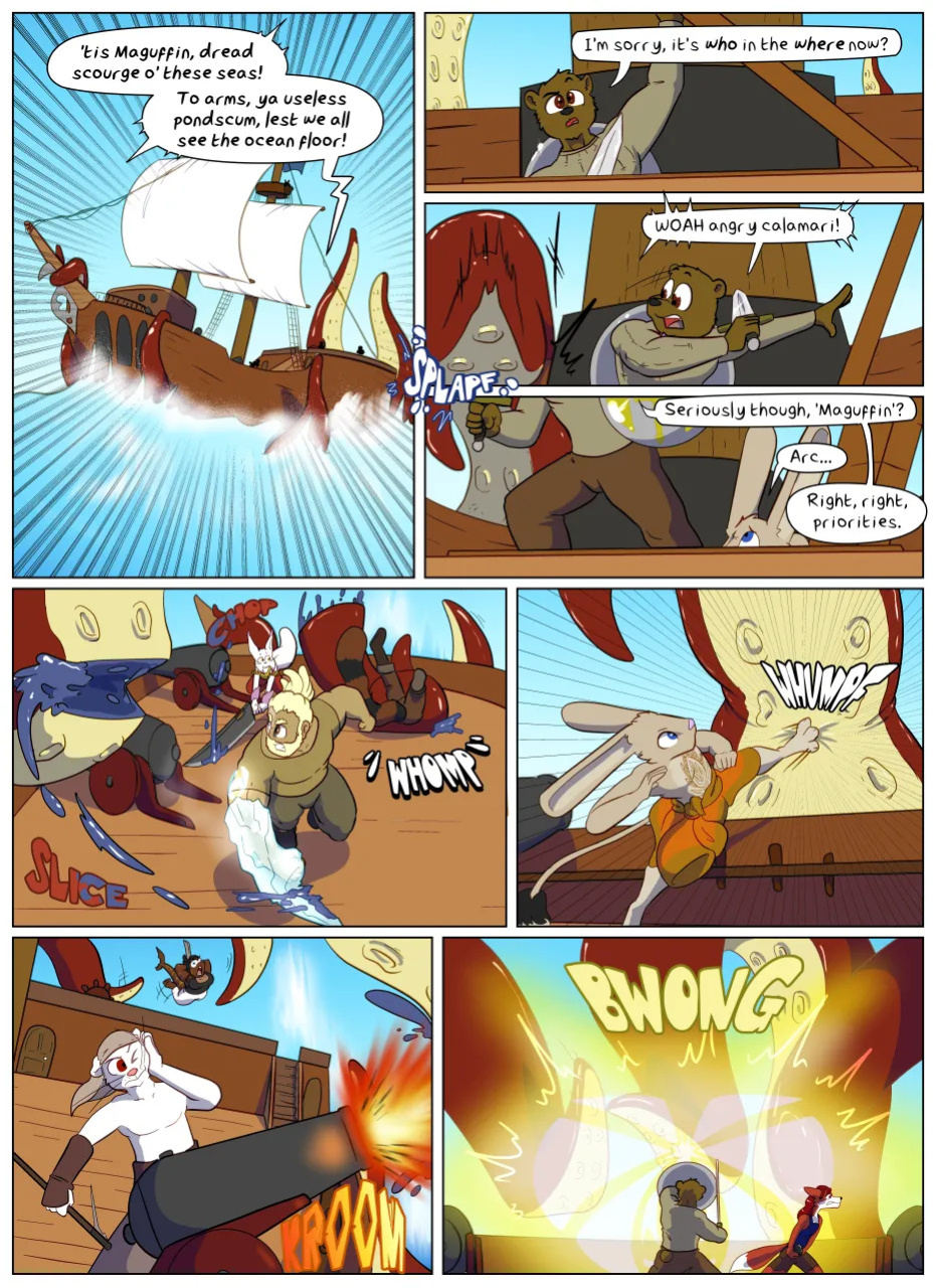 [Reyn Goldfur] Caves and Critters: Chapter 11