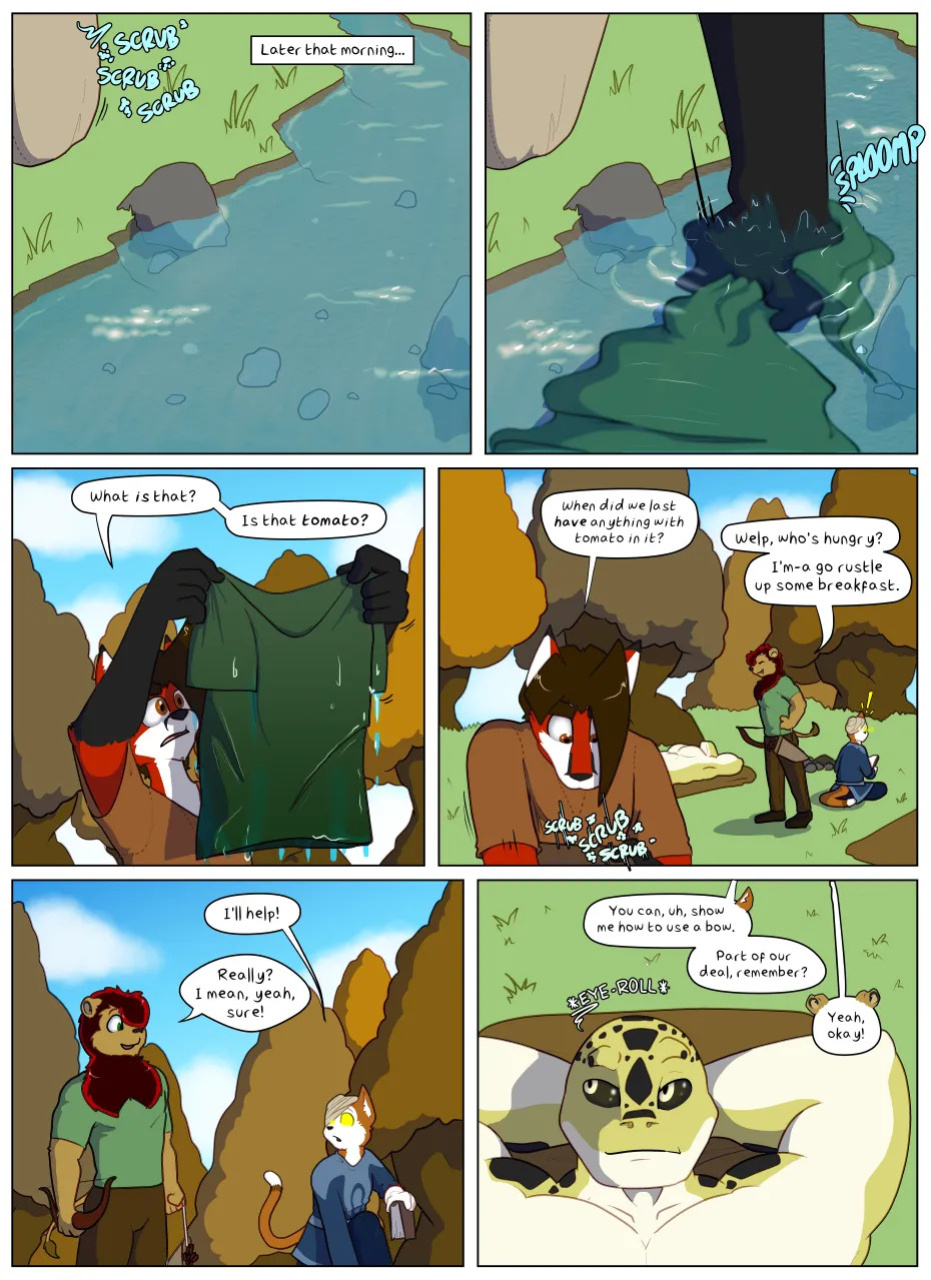 [Reyn Goldfur] Caves and Critters: Chapter 11
